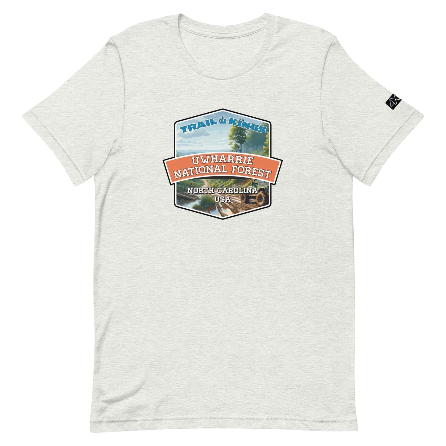 Trail Kings: Uwharrie National Forest - Unisex t-shirt in ash