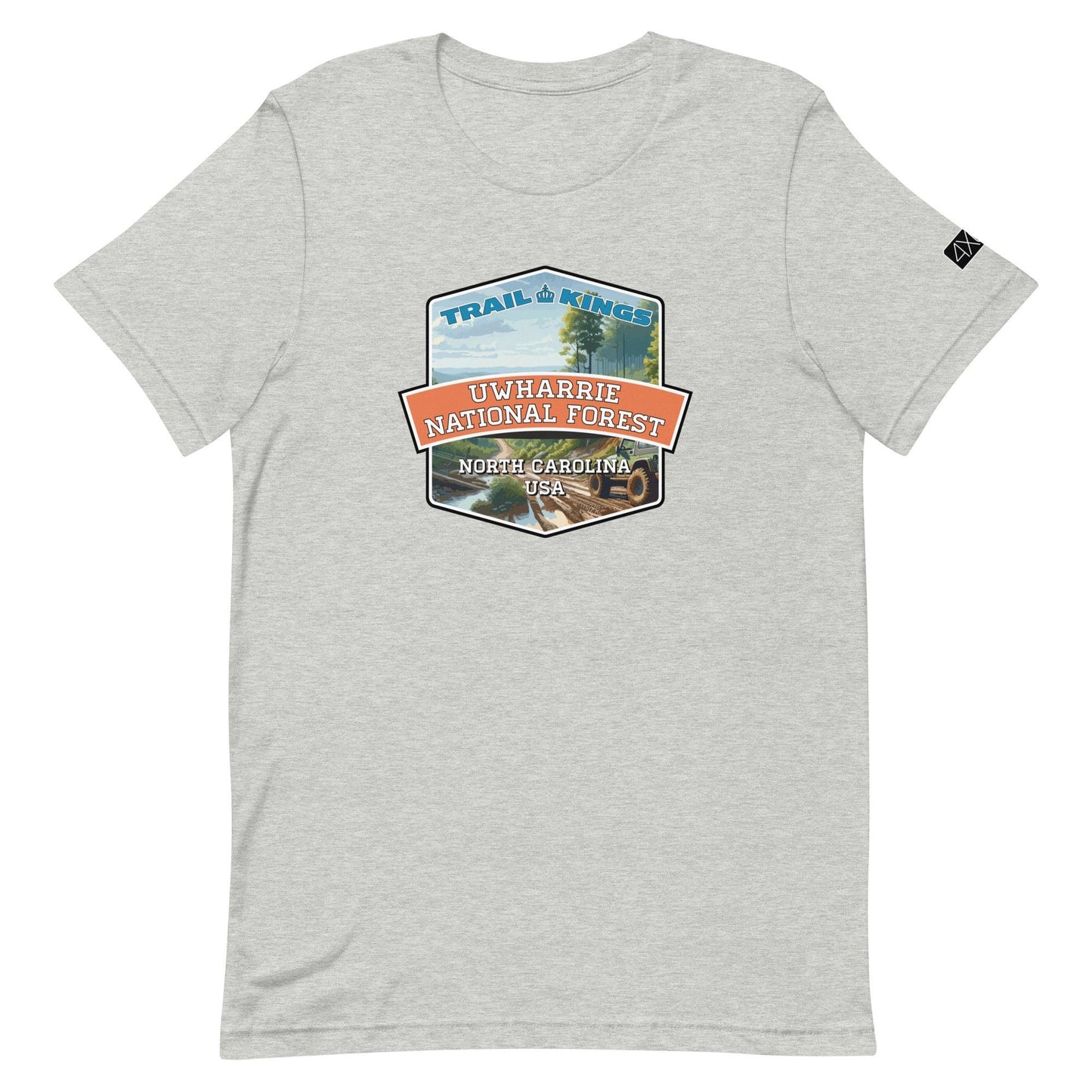 Trail Kings: Uwharrie National Forest - Unisex t-shirt in athletic heather