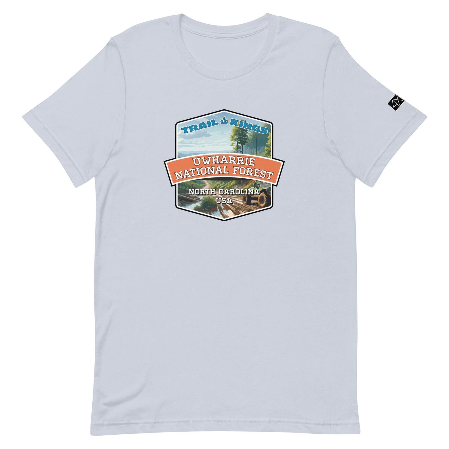 Trail Kings: Uwharrie National Forest - Unisex t-shirt in light blue