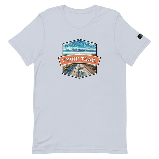 Trail Kings: Uyuni Trail - Unisex t-shirt in light blue