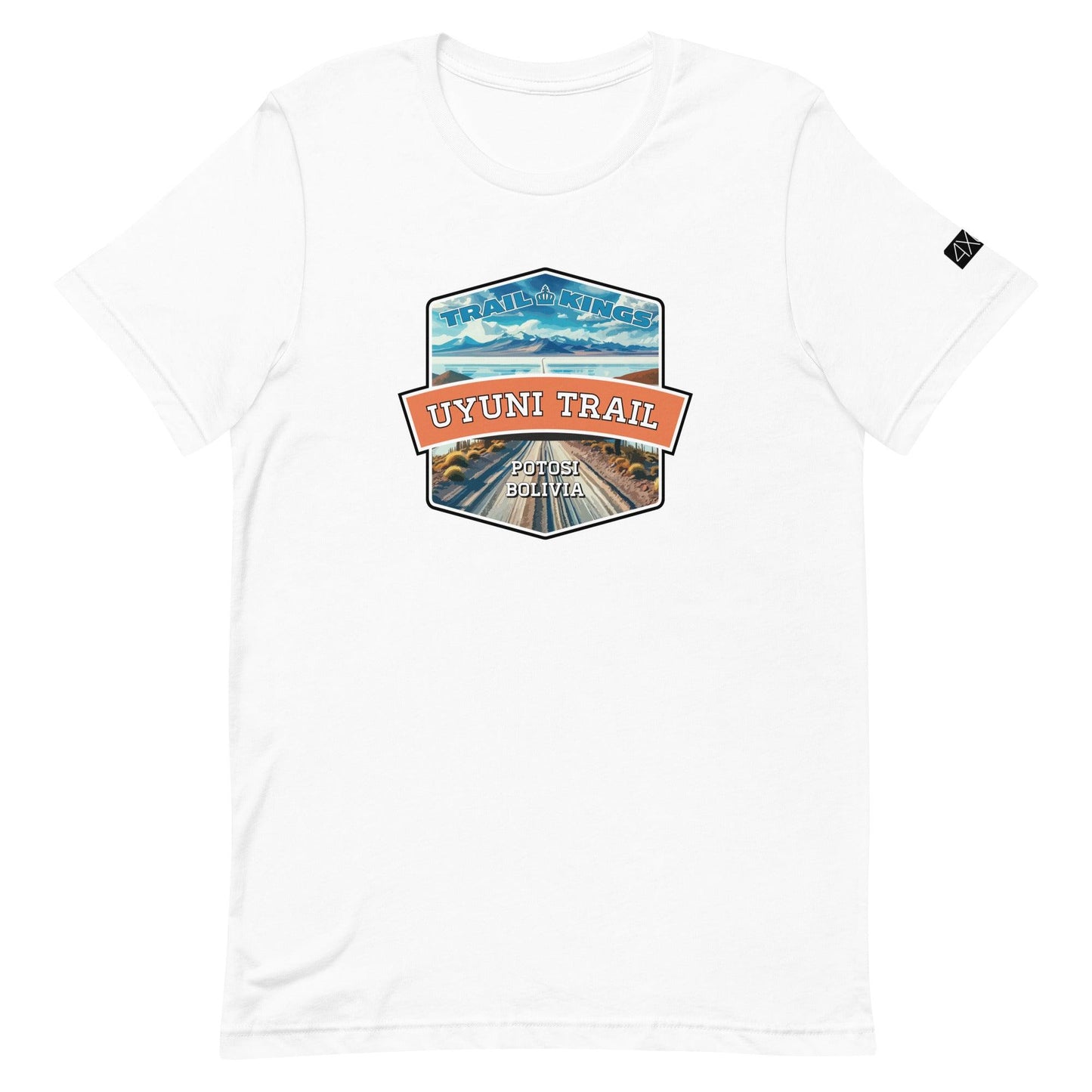 Trail Kings: Uyuni Trail - Unisex t-shirt in white