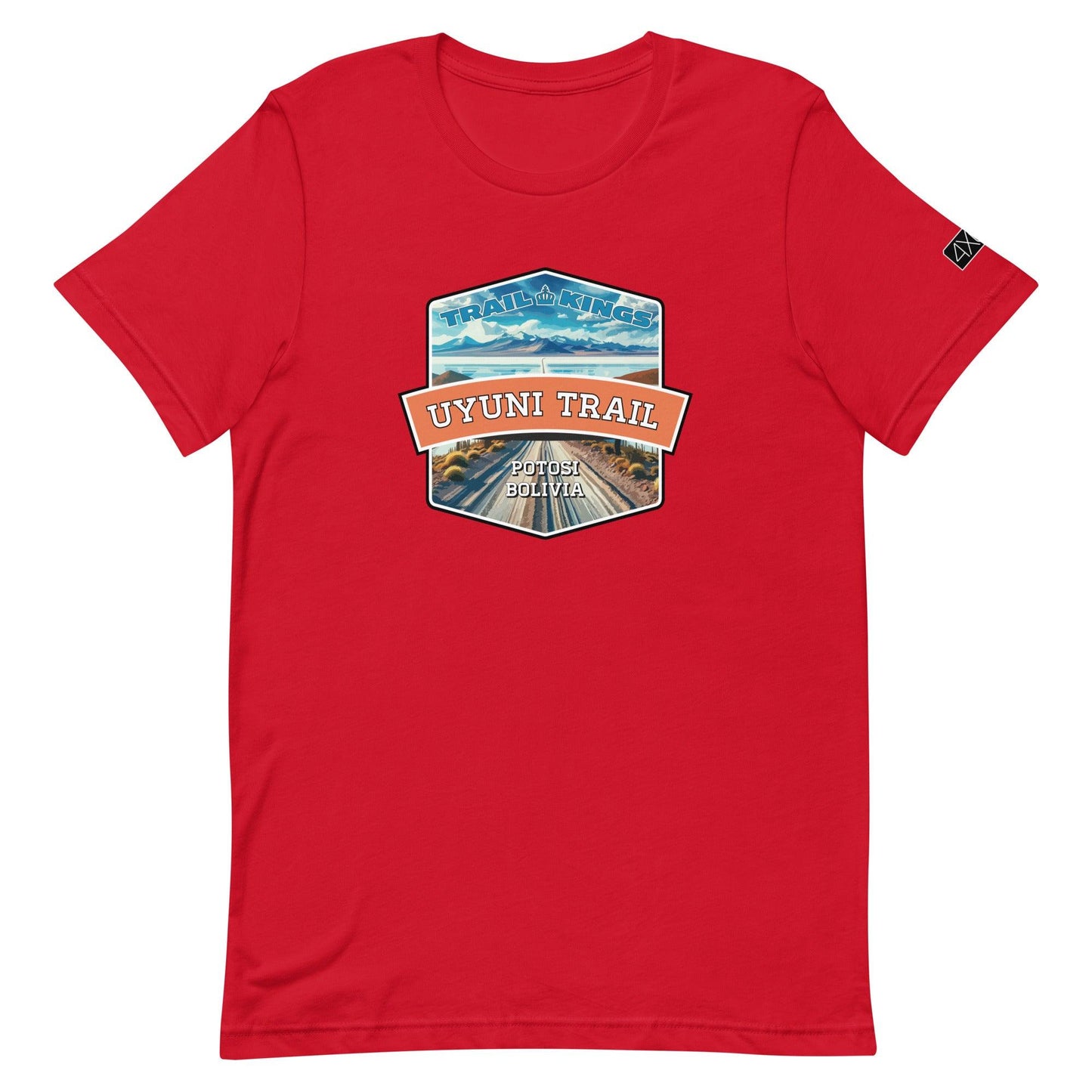 Trail Kings: Uyuni Trail - Unisex t-shirt in red