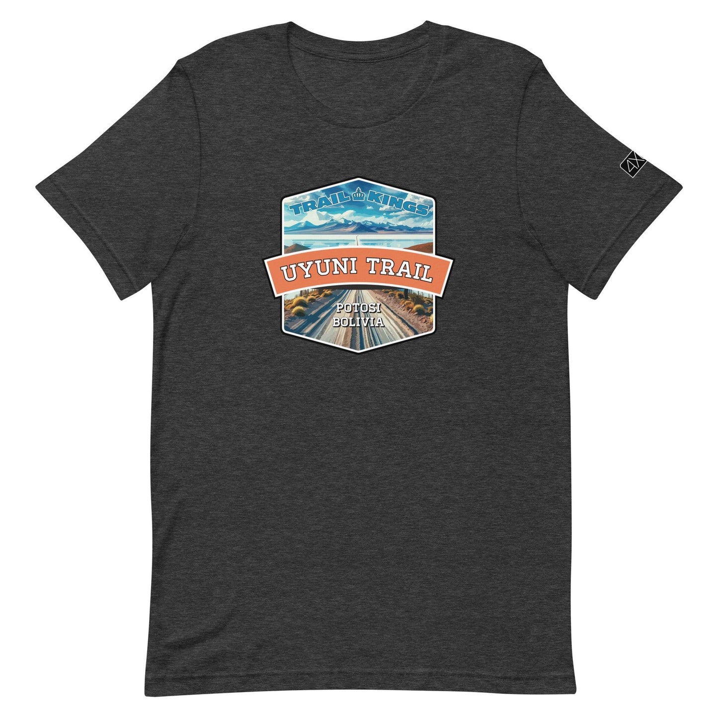 Trail Kings: Uyuni Trail - Unisex t-shirt in dark grey heather