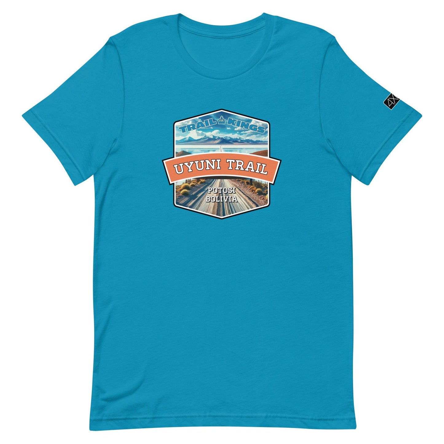 Trail Kings: Uyuni Trail - Unisex t-shirt in aqua