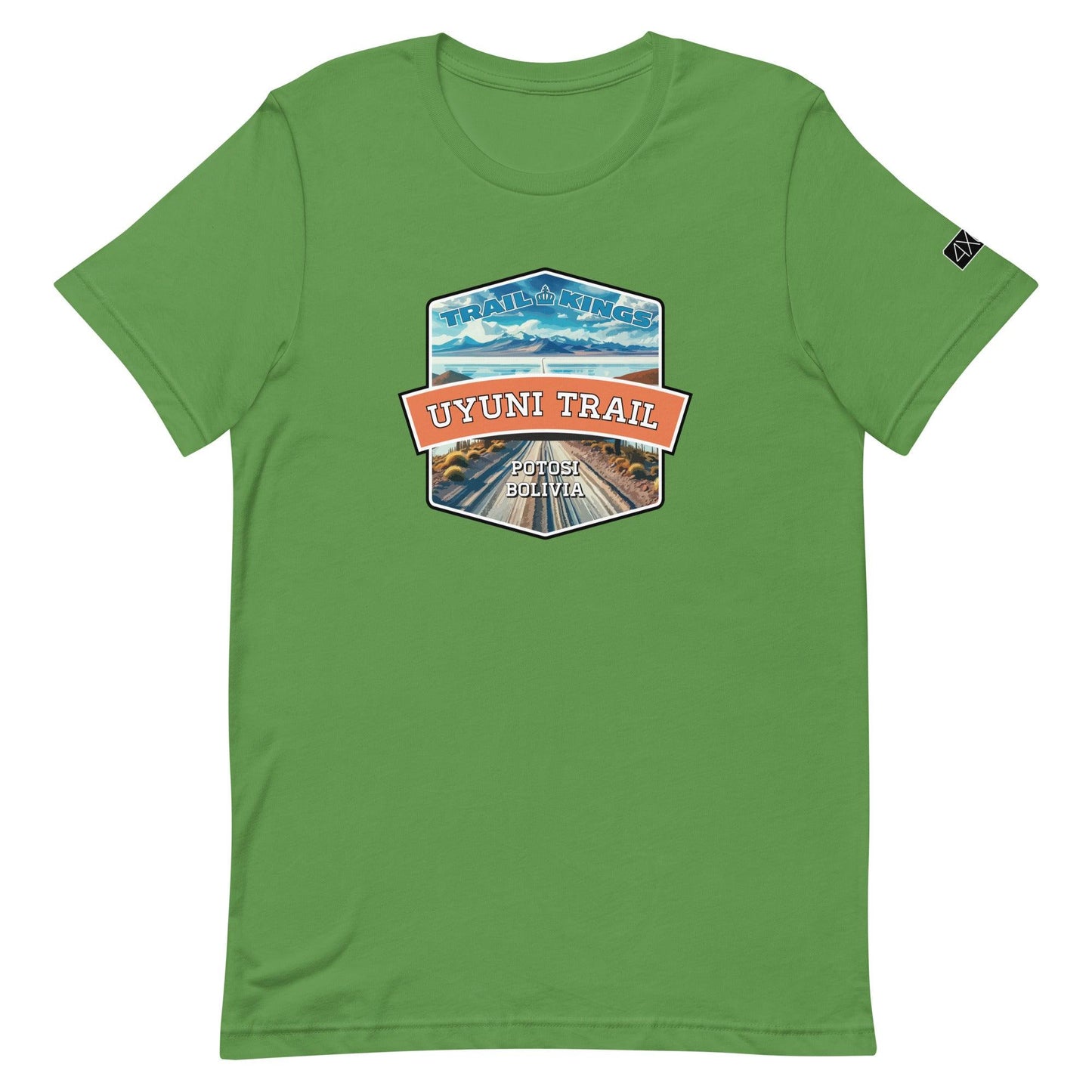 Trail Kings: Uyuni Trail - Unisex t-shirt in leaf