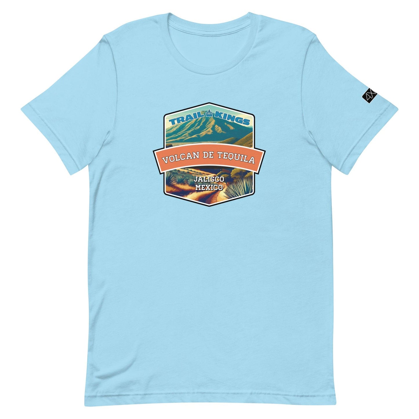 Trail Kings: Volcán de Tequila - Unisex t-shirt in ocean blue