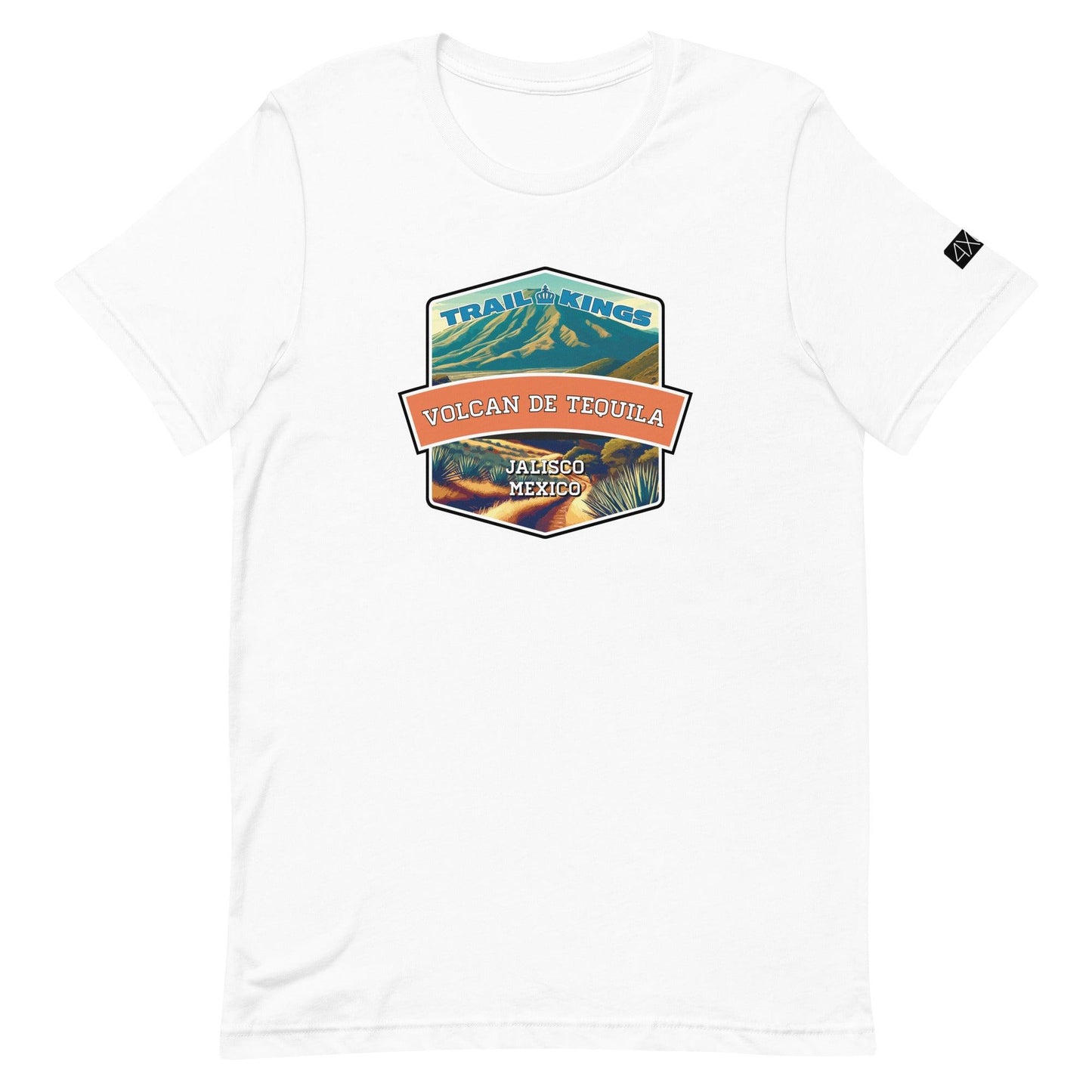 Trail Kings: Volcán de Tequila - Unisex t-shirt in white