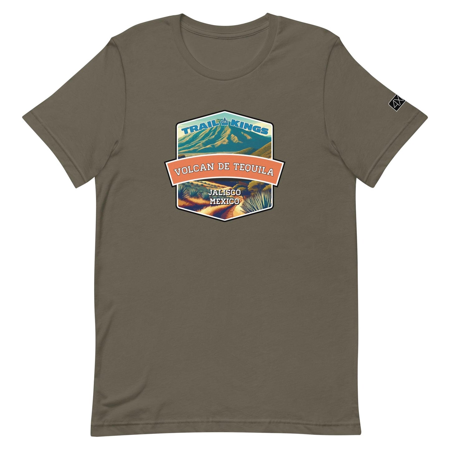 Trail Kings: Volcán de Tequila - Unisex t-shirt in army