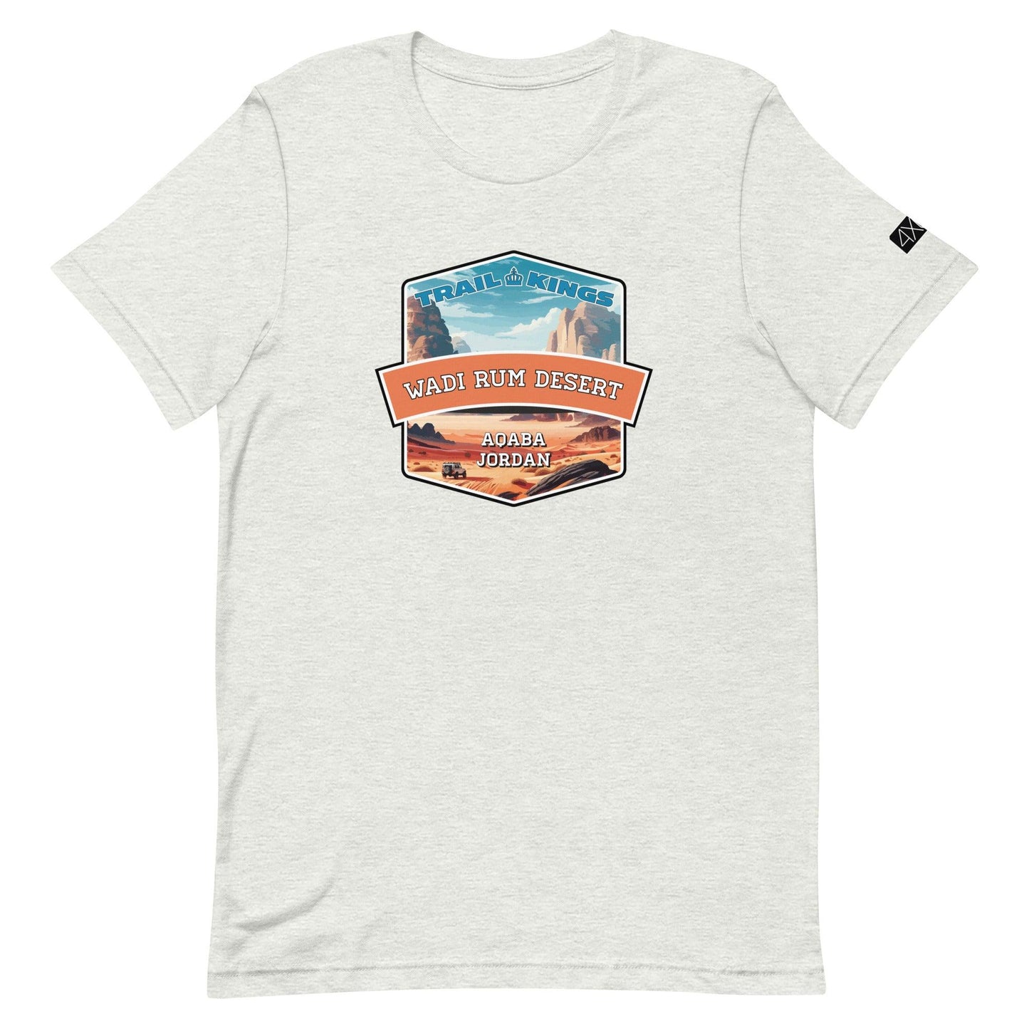 Trail Kings: Wadi Rum Desert - Unisex t-shirt in ash