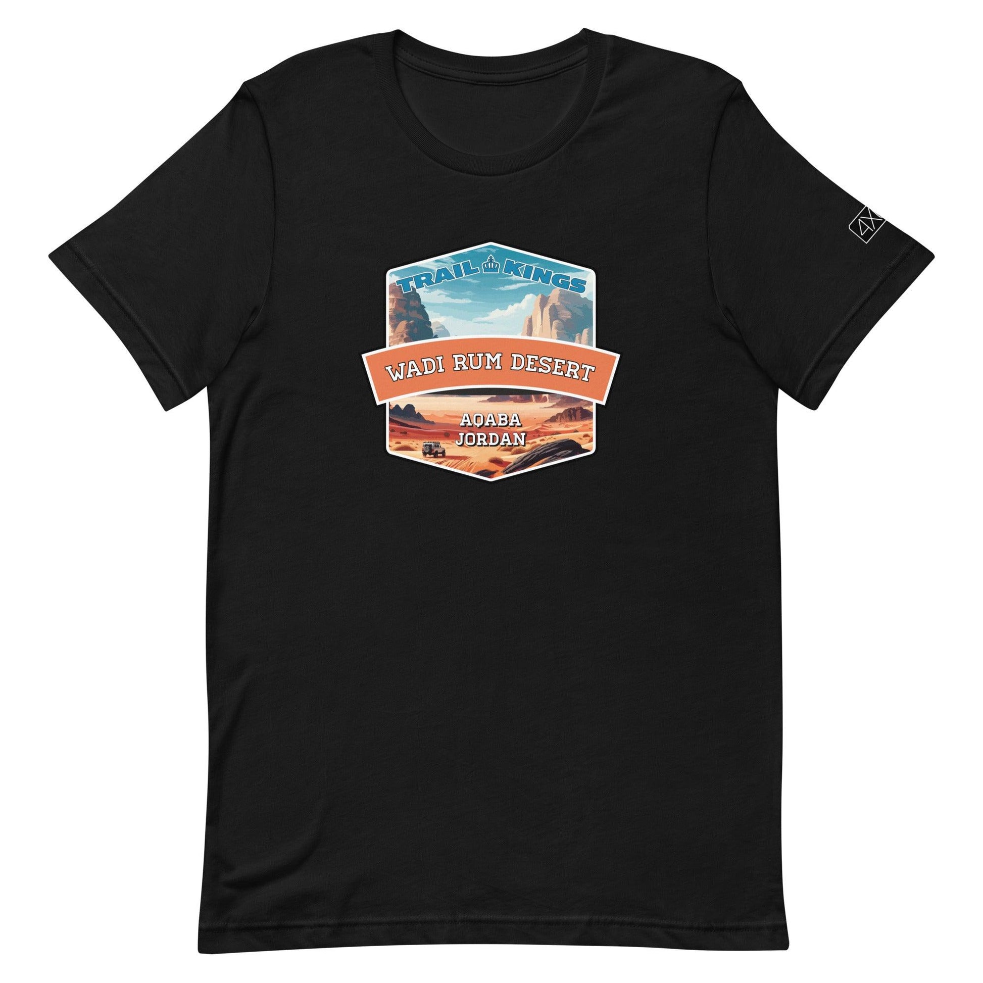 Trail Kings: Wadi Rum Desert - Unisex t-shirt in black