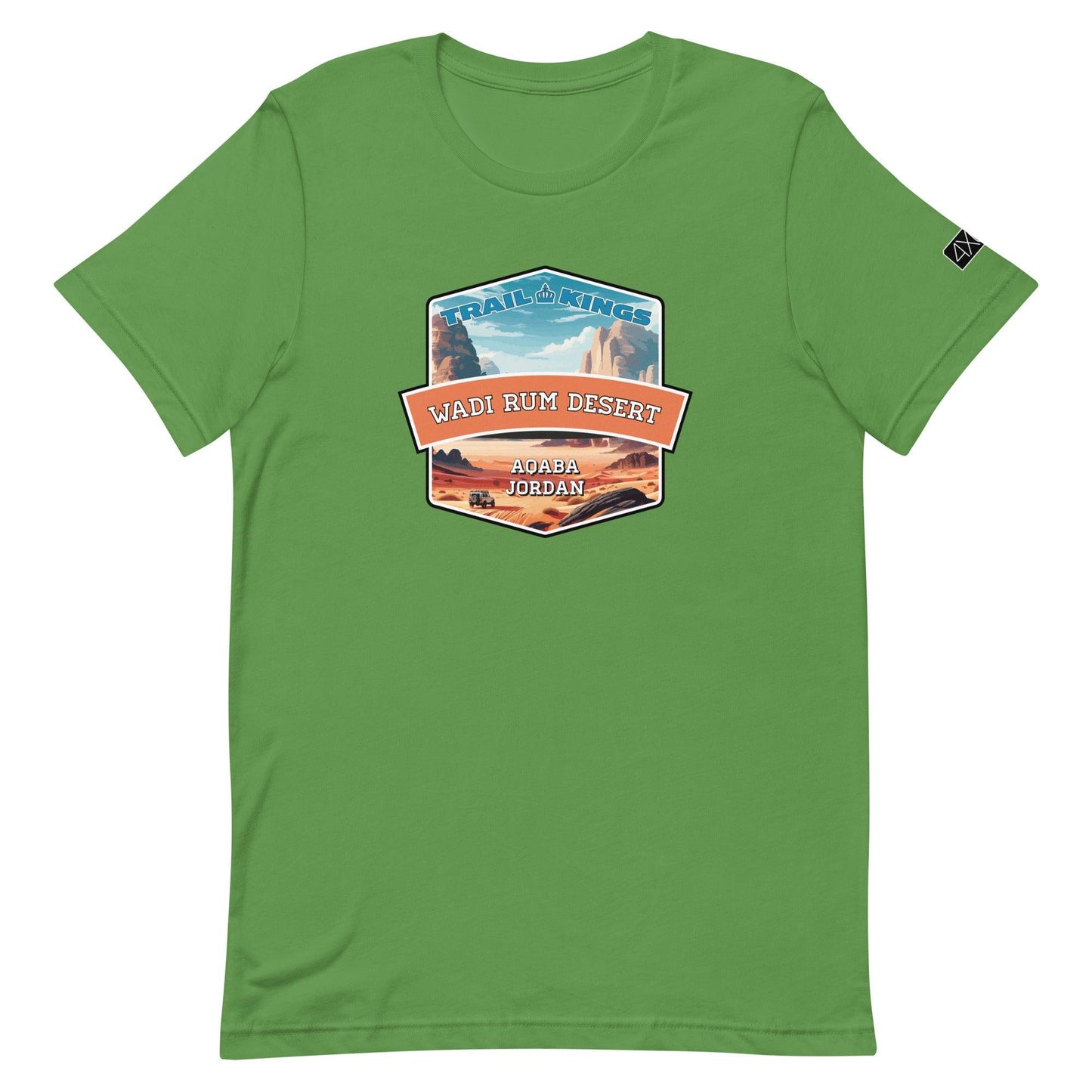 Trail Kings: Wadi Rum Desert - Unisex t-shirt in leaf