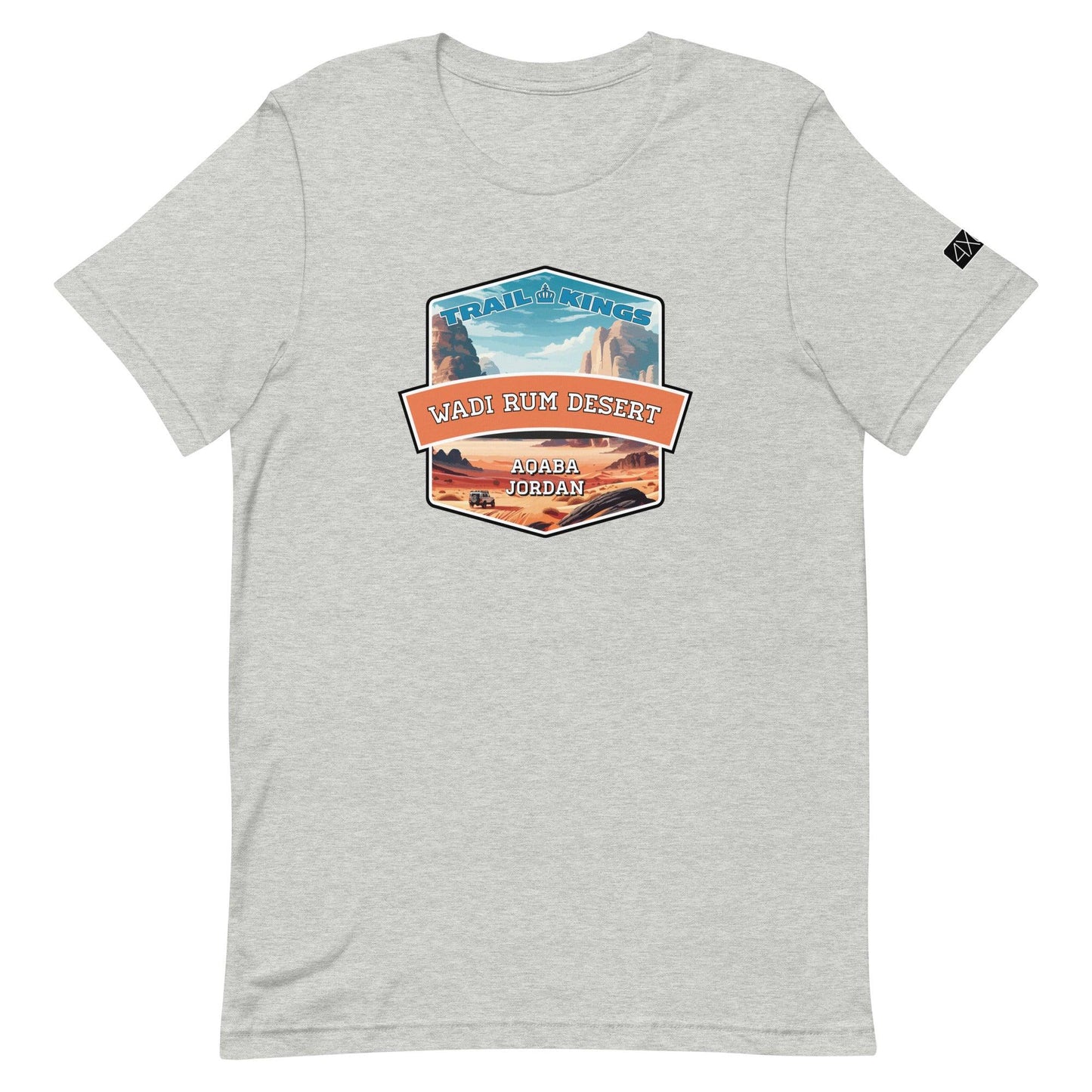 Trail Kings: Wadi Rum Desert - Unisex t-shirt  in athletic heather