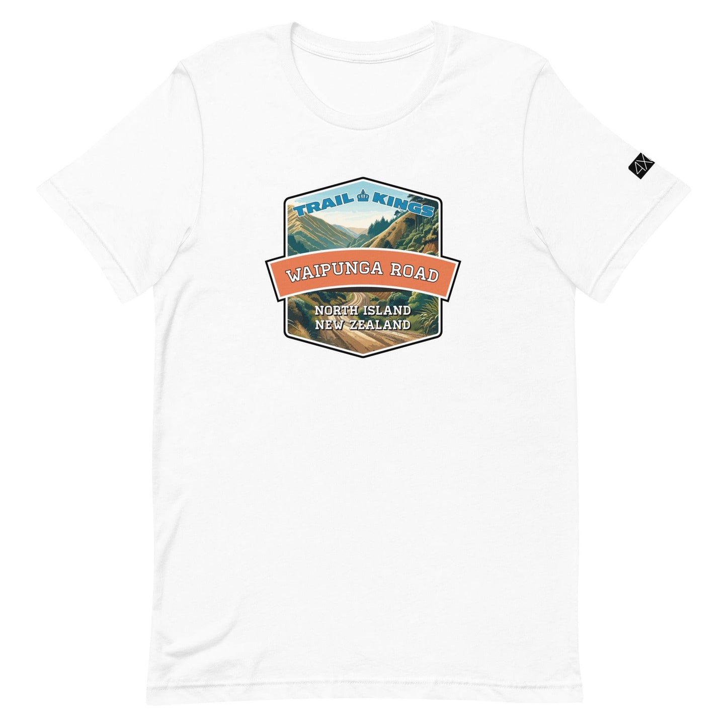 Trail Kings: Waipunga Road - Unisex t-shirt in white