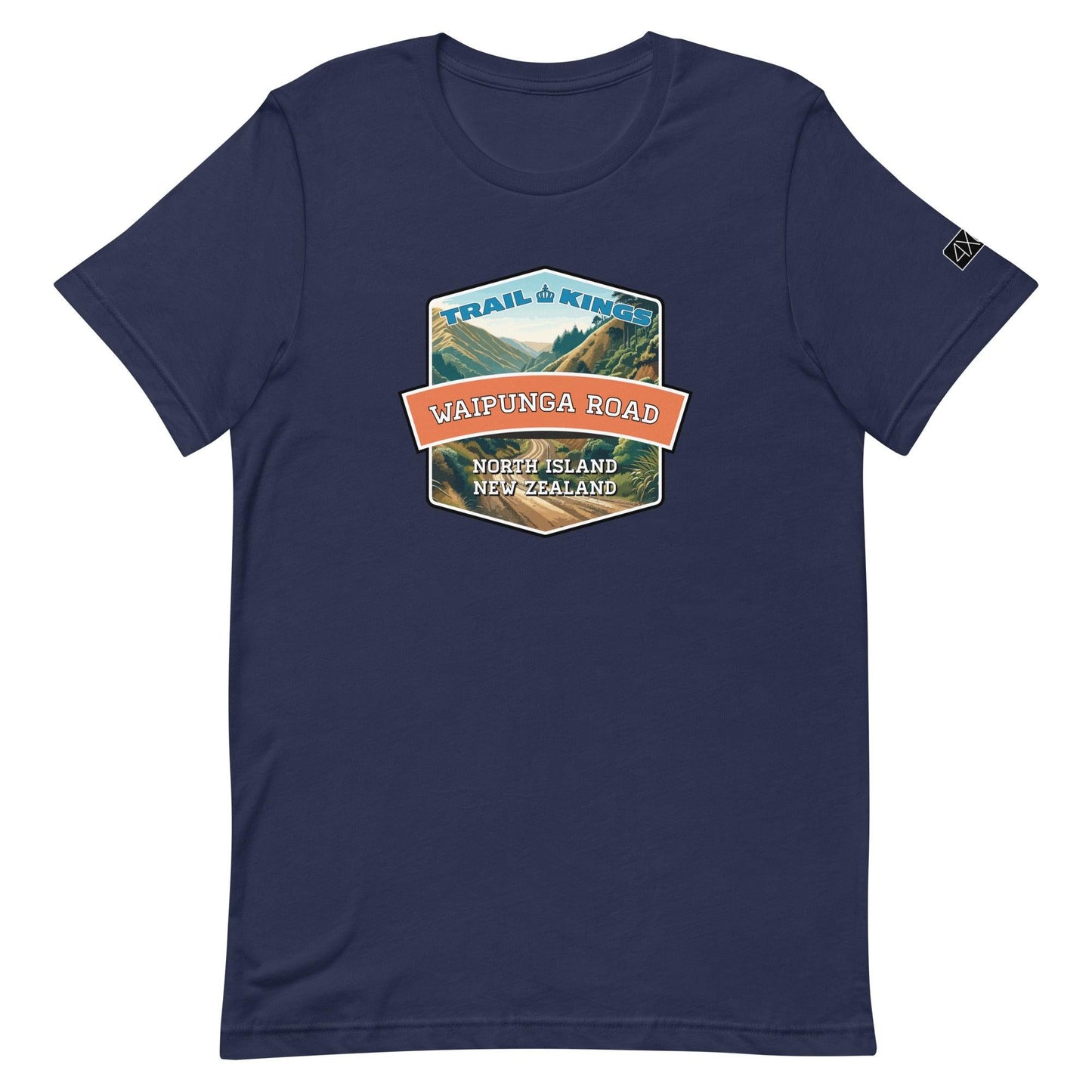 Trail Kings: Waipunga Road - Unisex t-shirt in navy