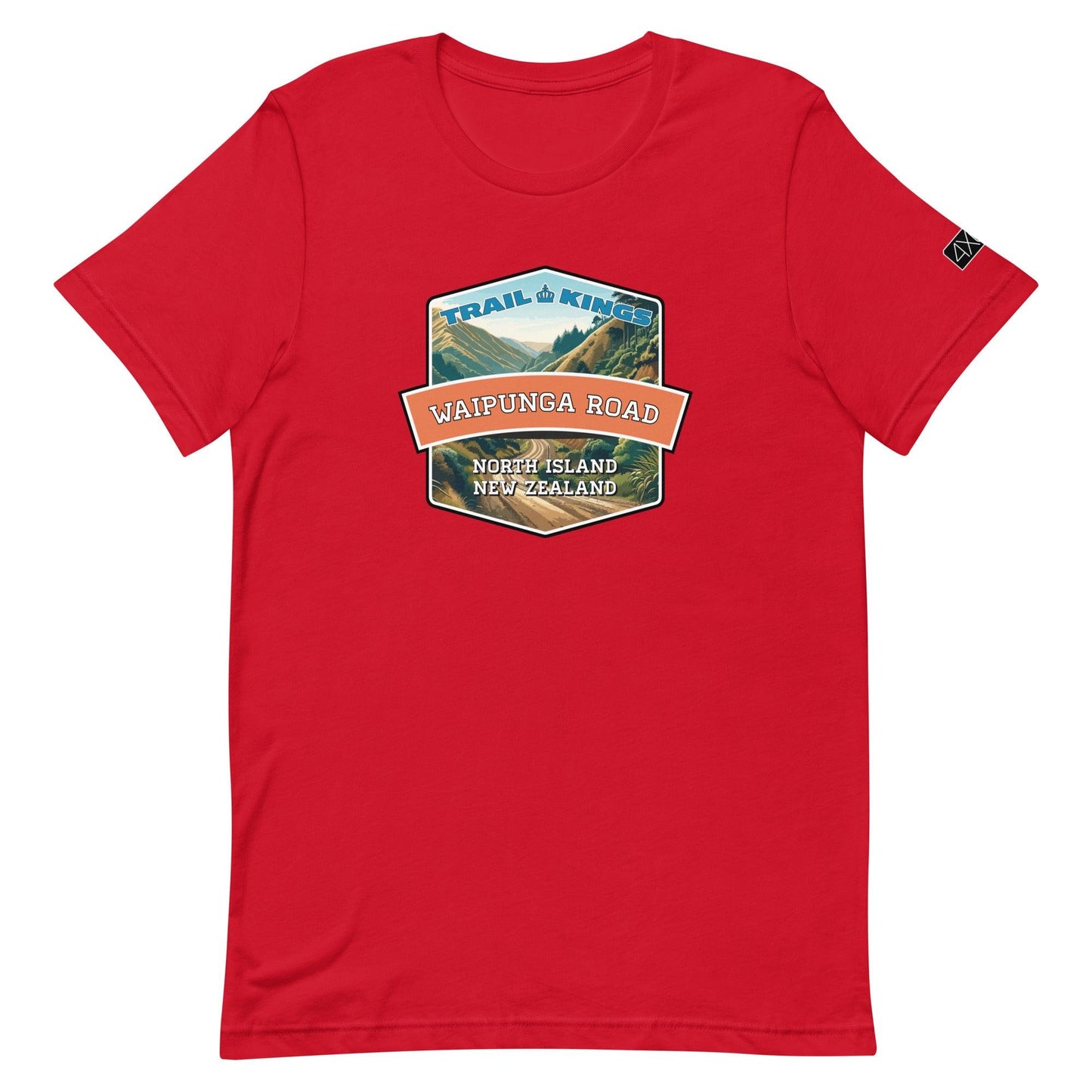 Trail Kings: Waipunga Road - Unisex t-shirt in red