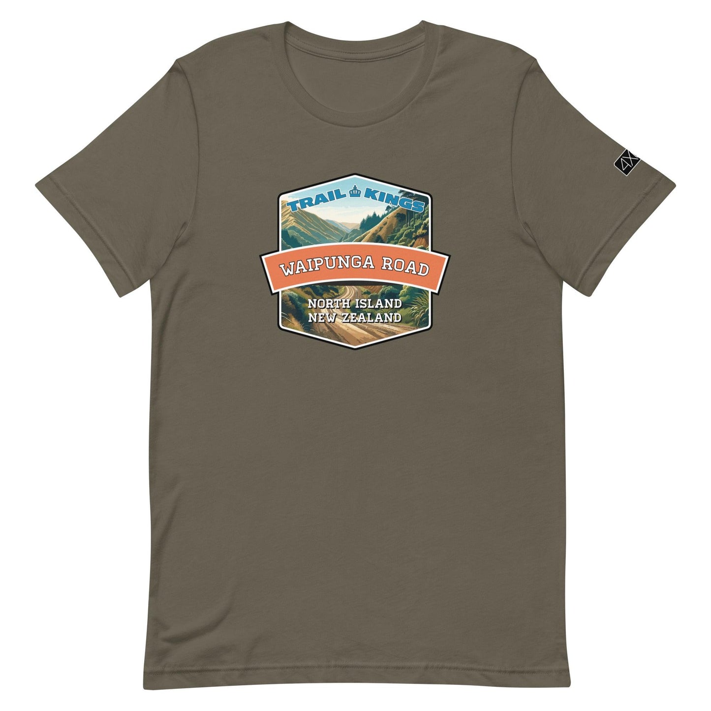 Trail Kings: Waipunga Road - Unisex t-shirt in army