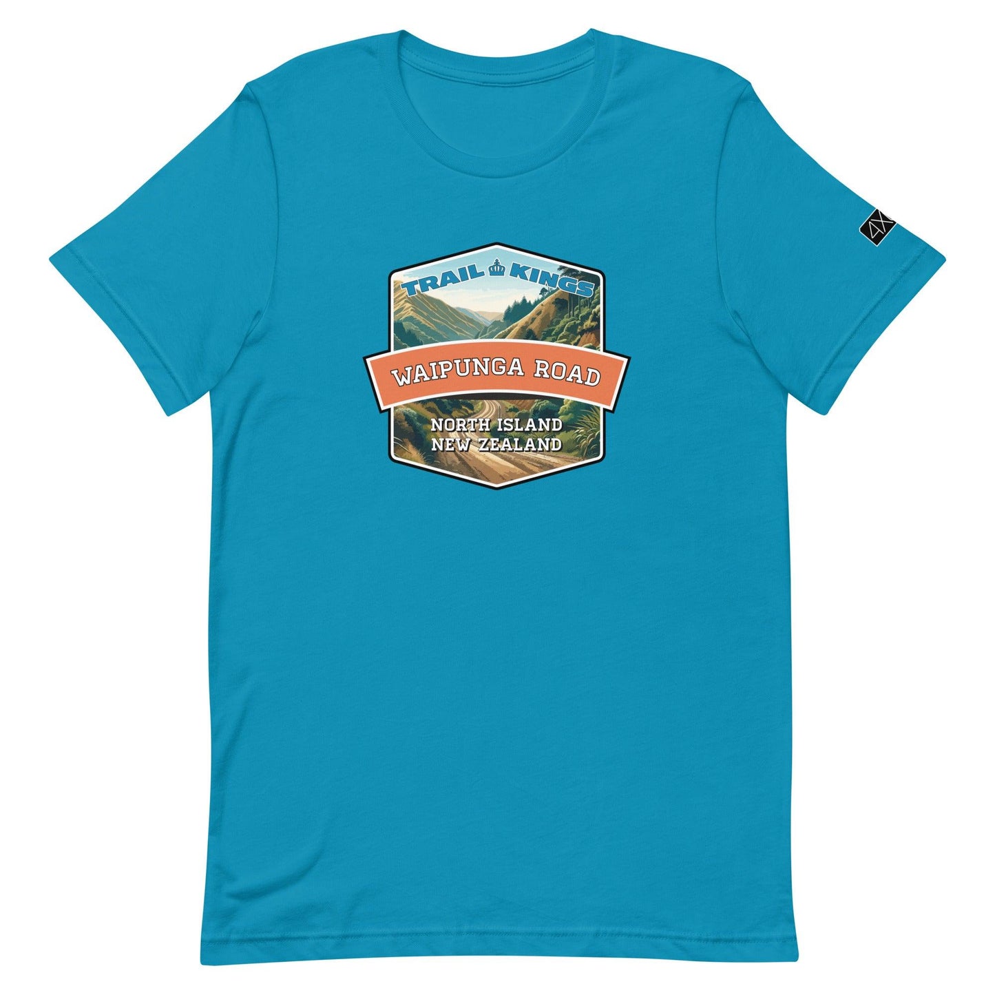 Trail Kings: Waipunga Road - Unisex t-shirt in aqua