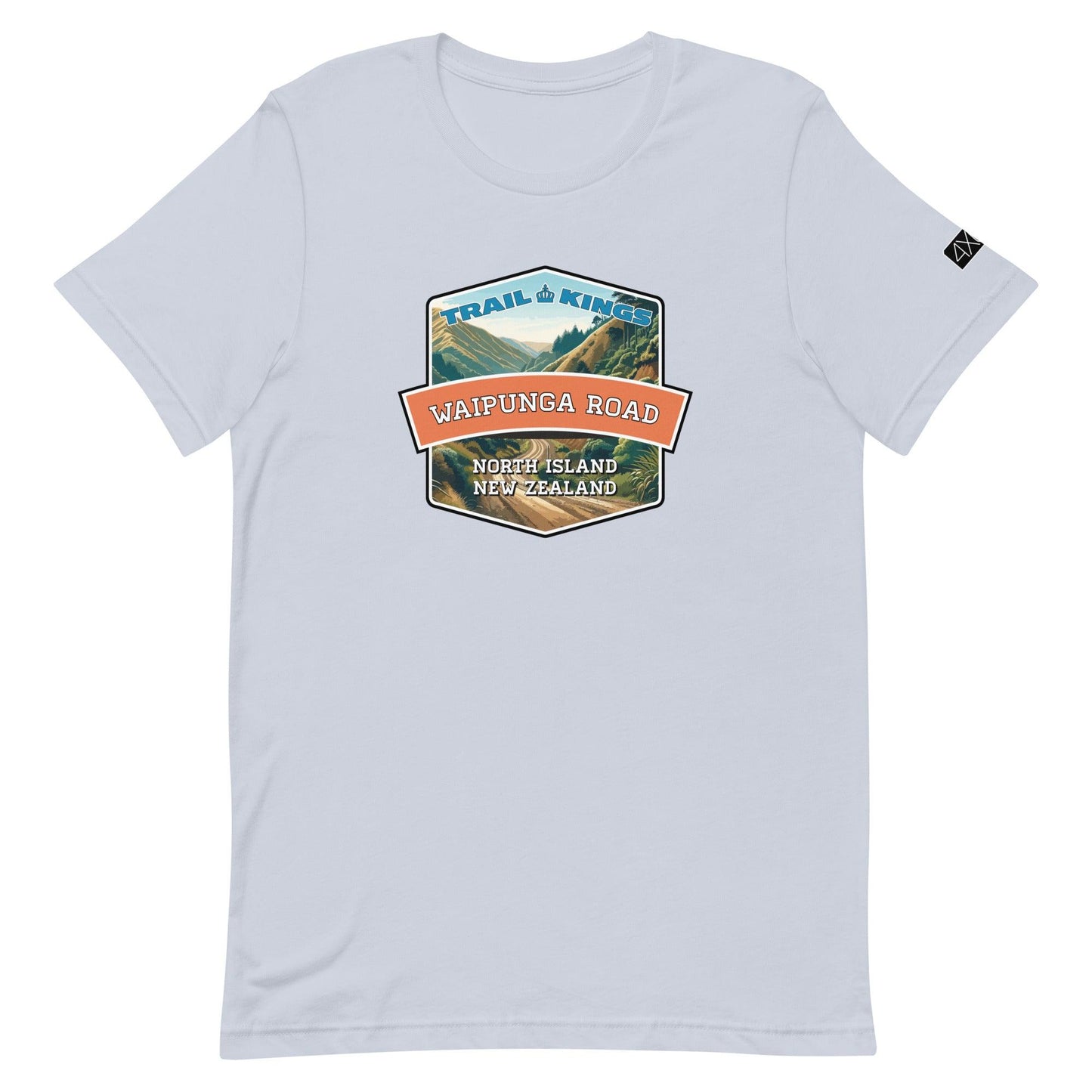 Trail Kings: Waipunga Road - Unisex t-shirt in light blue