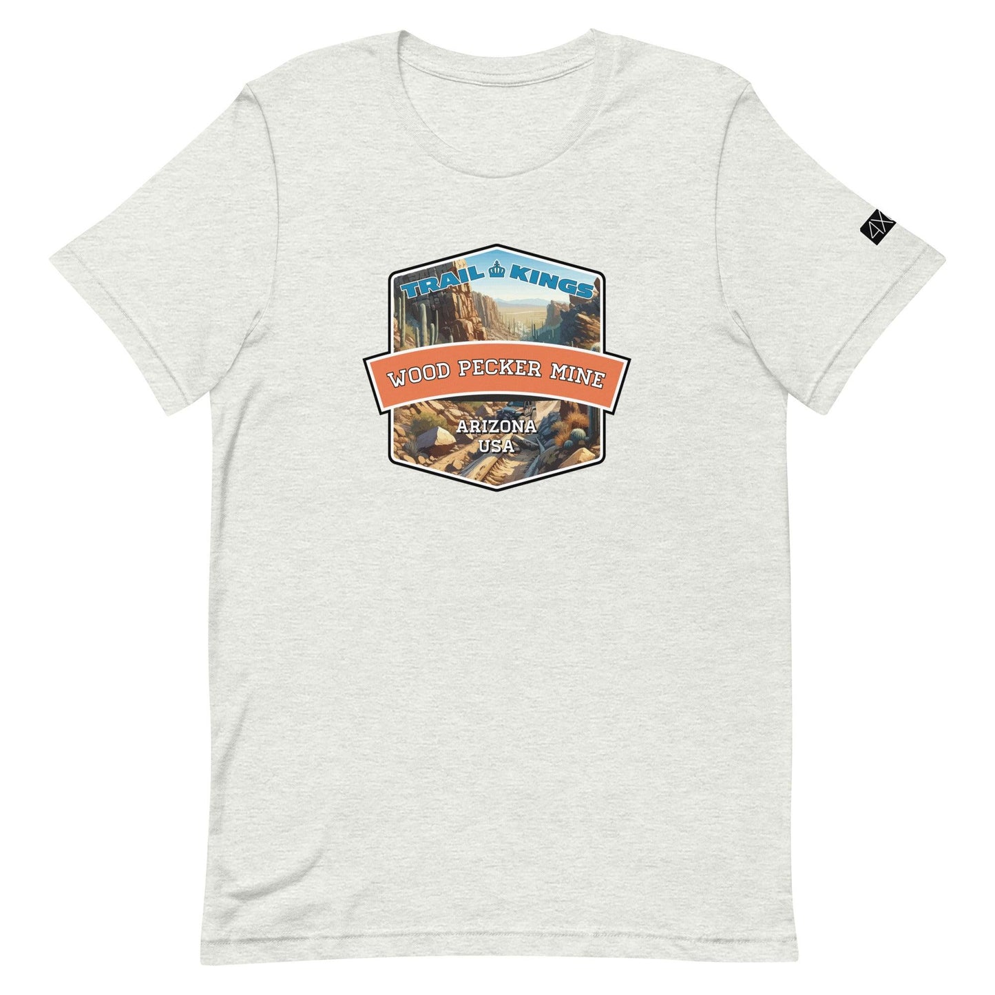 Trail Kings: Wood Pecker Mine - Unisex t-shirt in ash