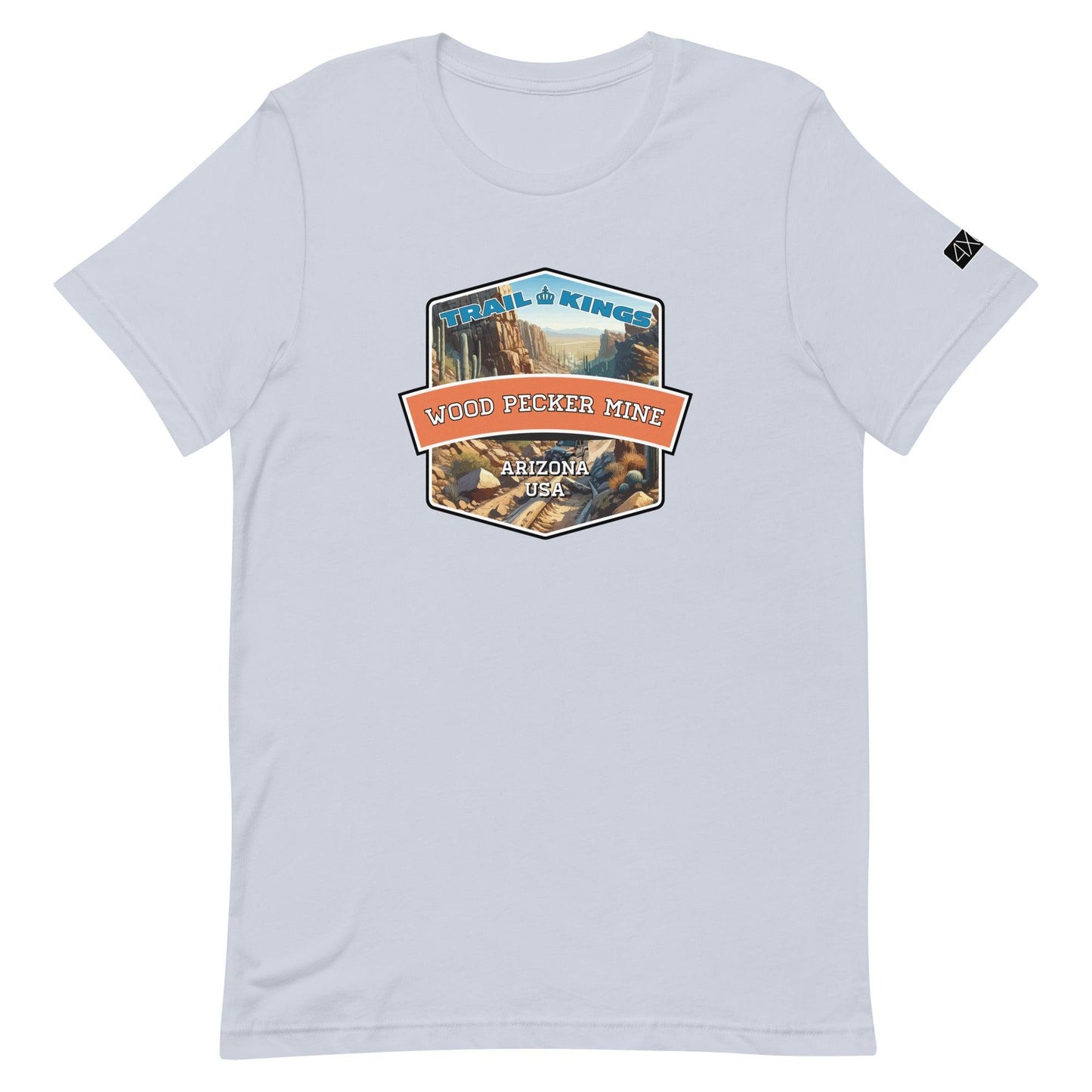 Trail Kings: Wood Pecker Mine - Unisex t-shirt in light blue