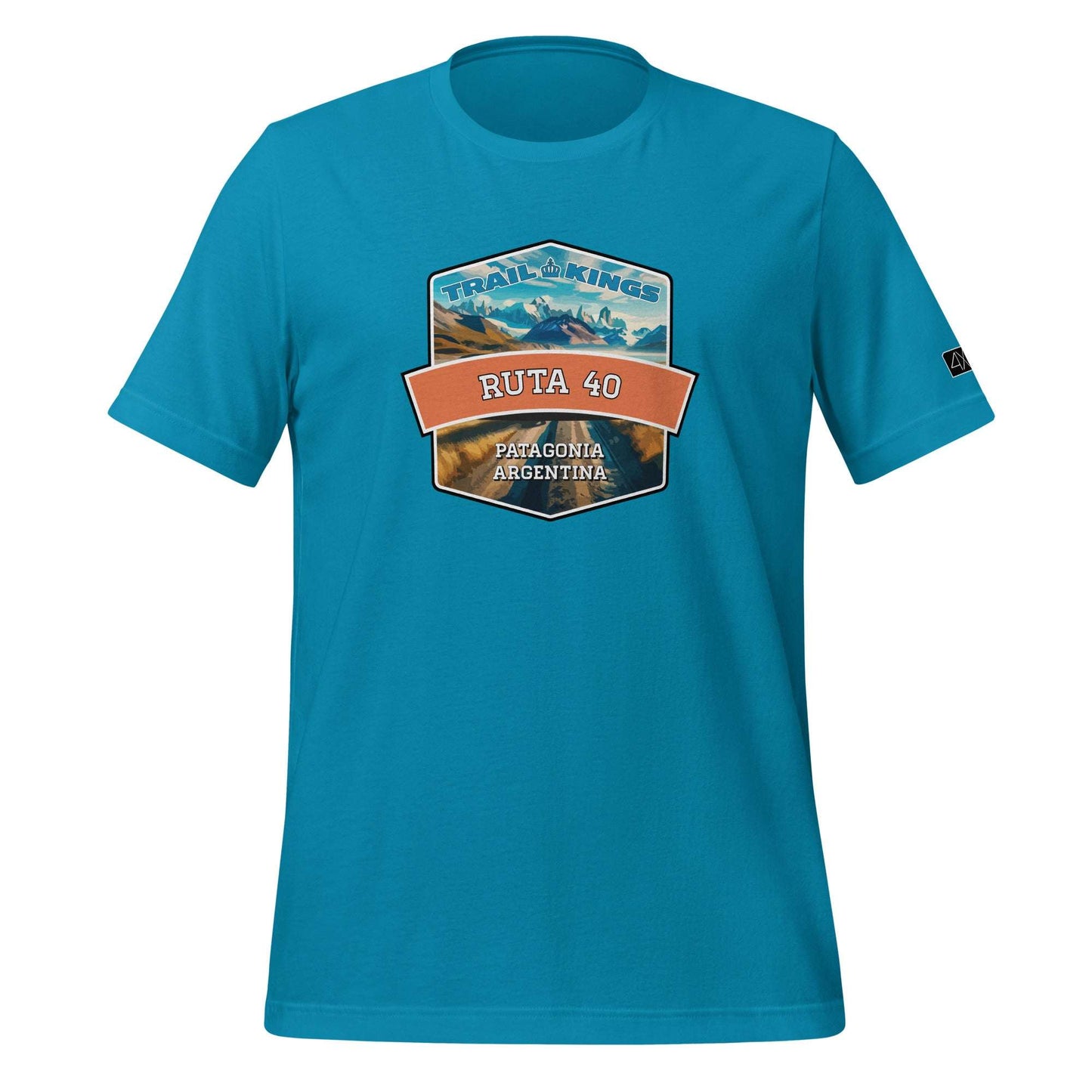 Trail Kings: Ruta 40 - Unisex t-shirt  in  Aqua / 3XL  -  4XOD