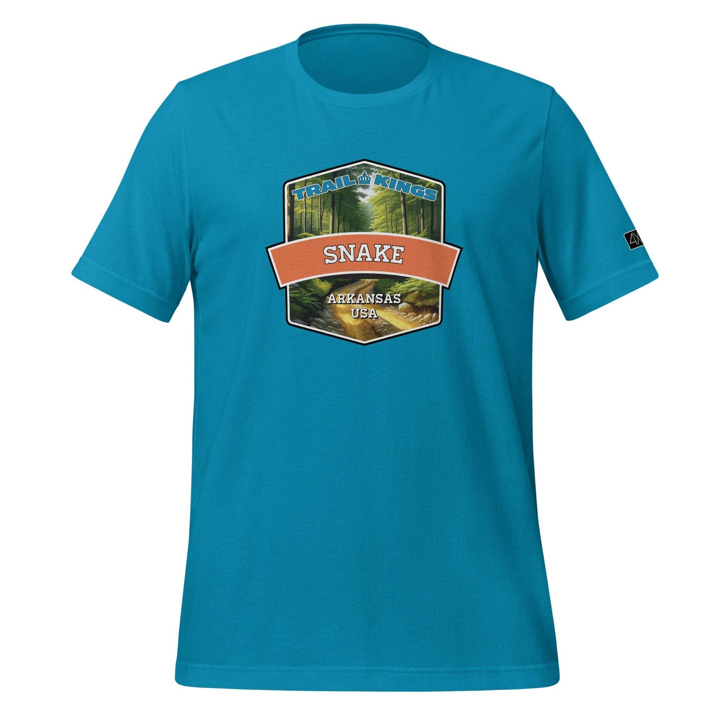 Trail Kings: Snake - Unisex t-shirt  in  Aqua / 3XL  -  4XOD