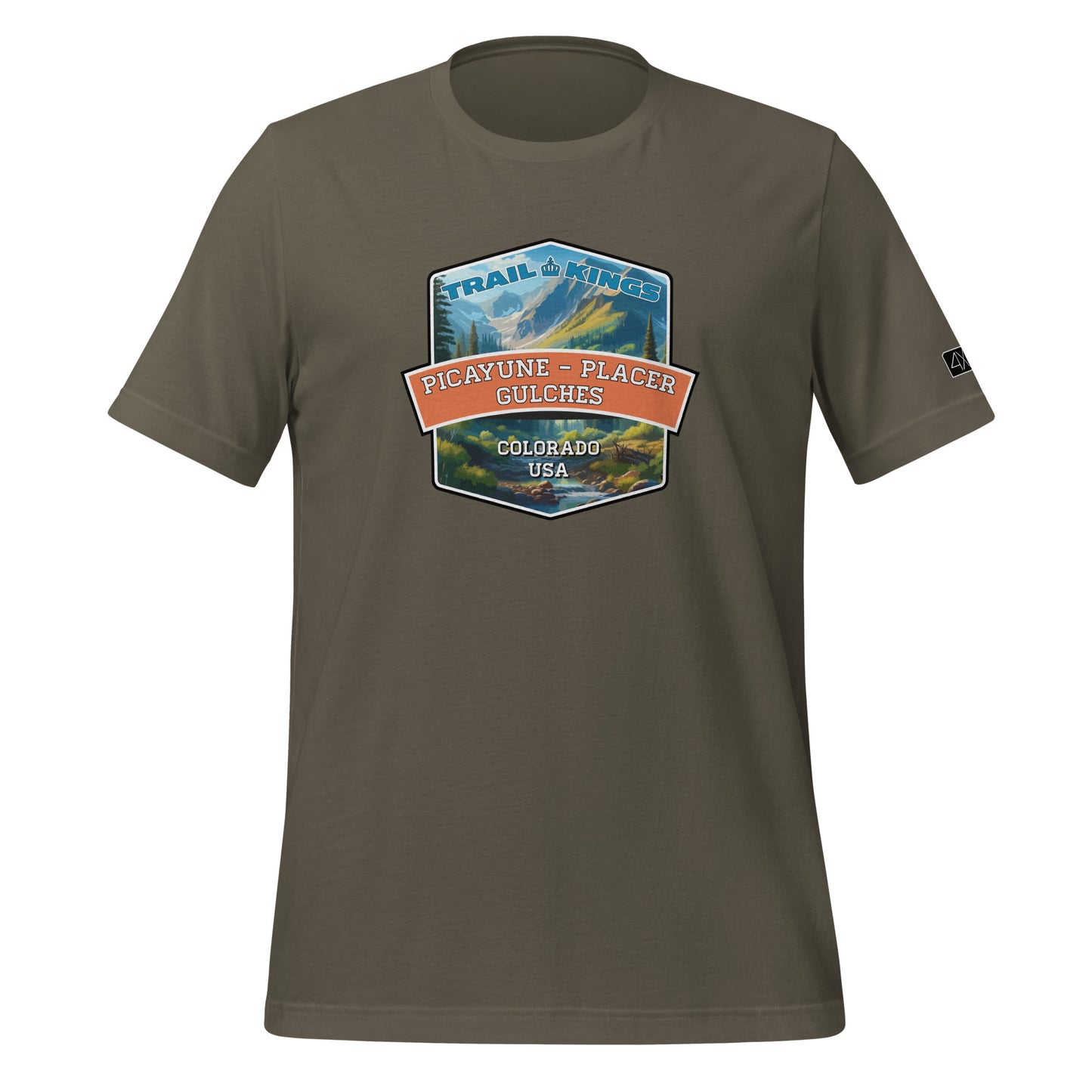 Trail Kings: Picayune - Placer Gulches - Unisex t-shirt