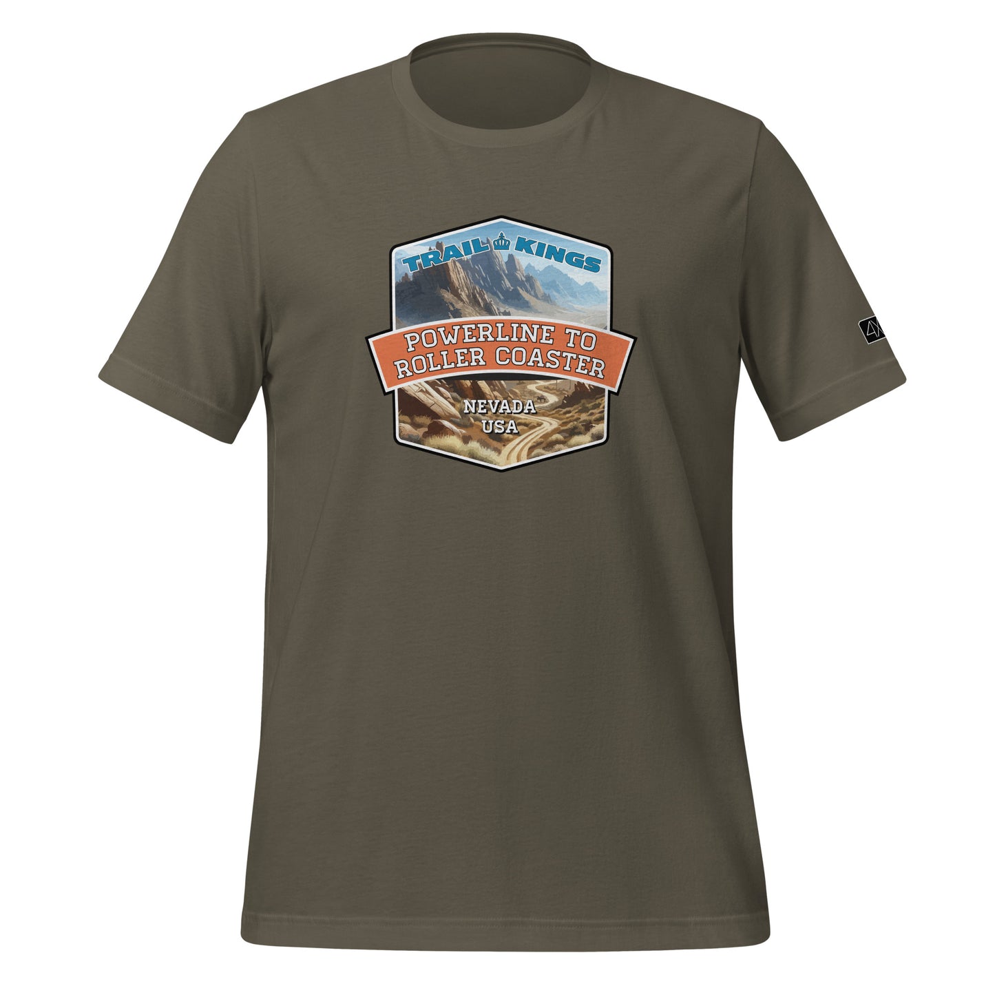 Trail Kings: Powerline to Roller Coaster - Unisex t-shirt