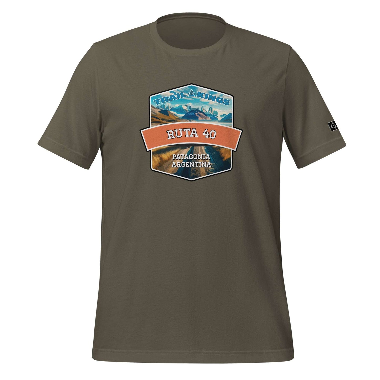 Trail Kings: Ruta 40 - Unisex t-shirt  in  Army / 3XL  -  4XOD