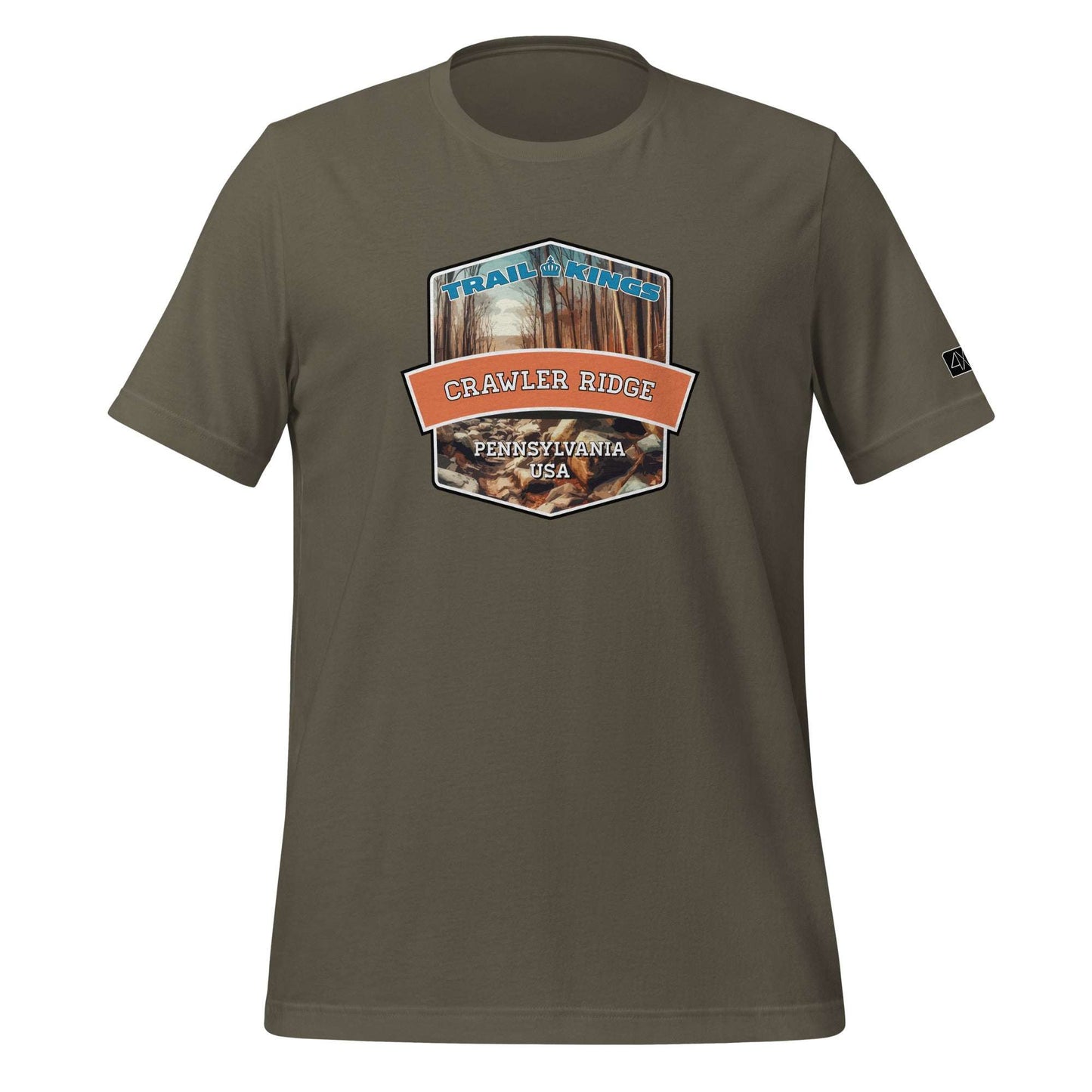 Trail Kings: Crawler Ridge - Unisex t-shirt  in  Army / 3XL  -  4XOD