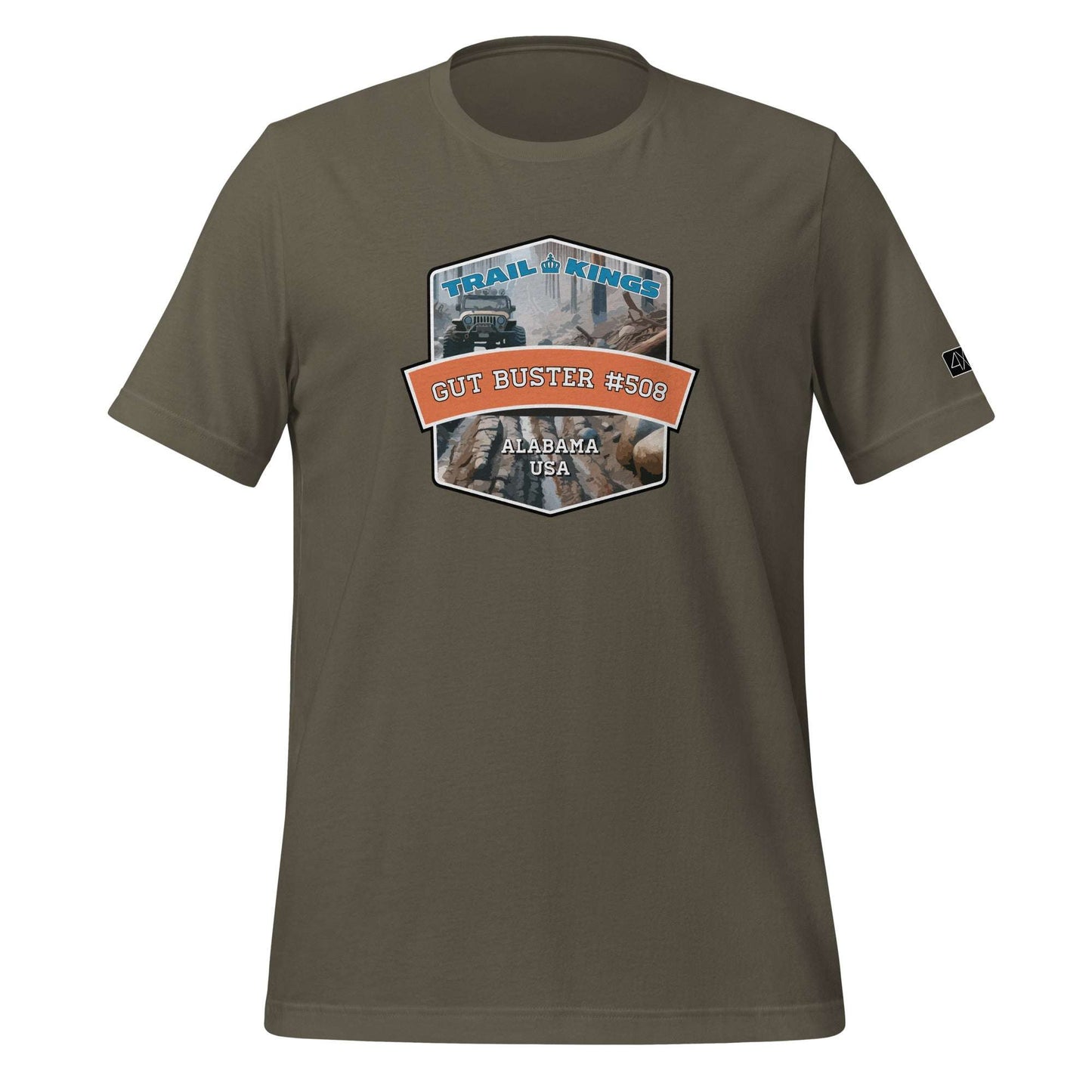 Trail Kings: Gut Buster #508 - Unisex t-shirt  in  Army / 3XL  -  4XOD