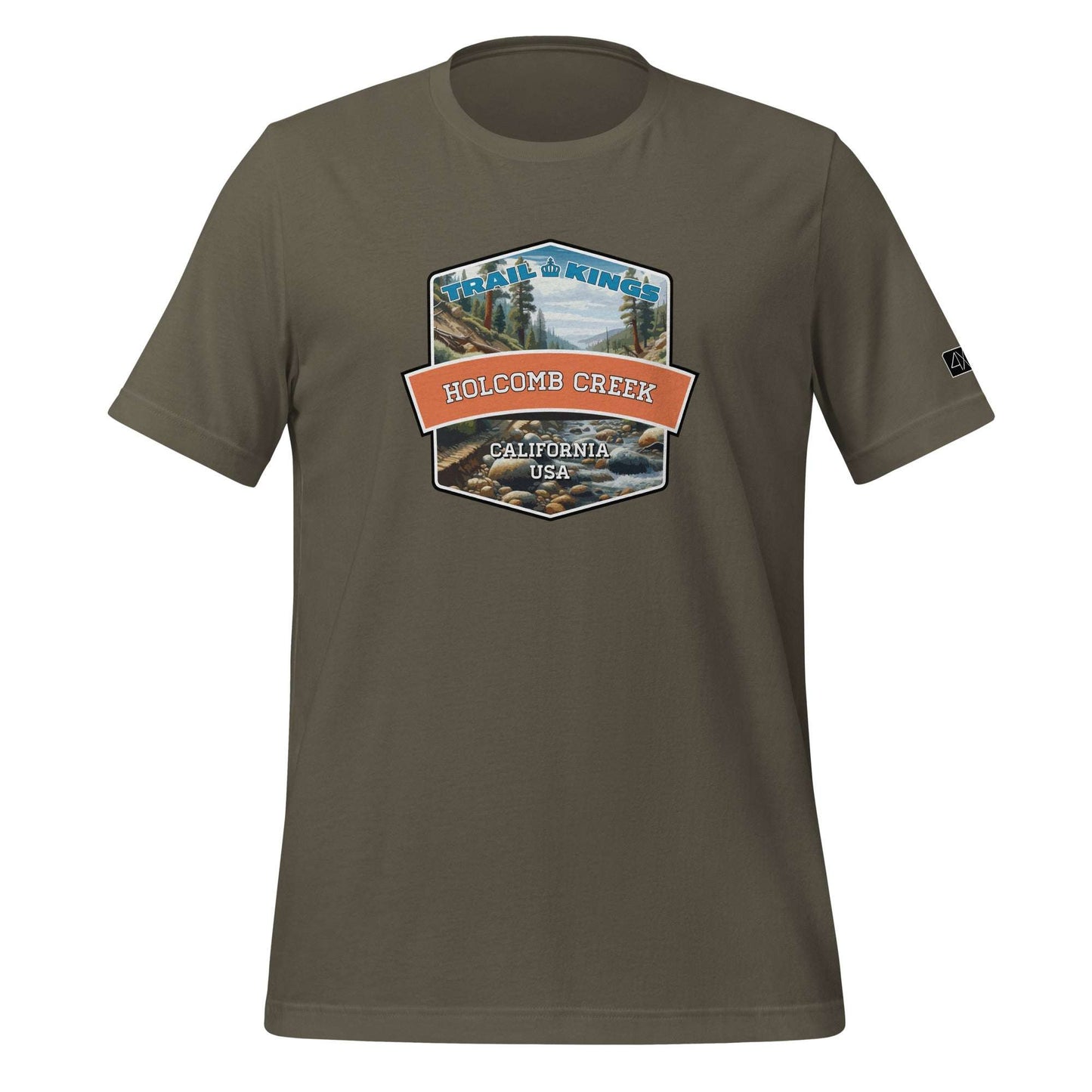 Trail Kings: Holcomb Creek - Unisex t-shirt  in  Army / 3XL  -  4XOD