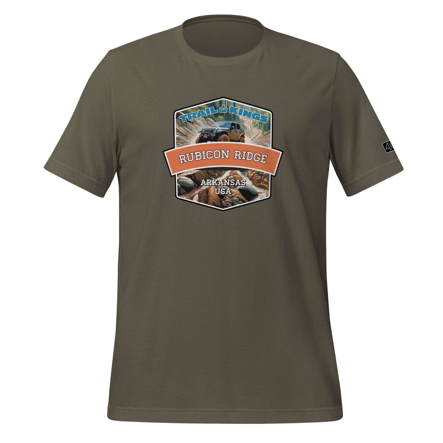 Trail Kings: Rubicon Ridge - Unisex t-shirt  in  Army / 3XL  -  4XOD