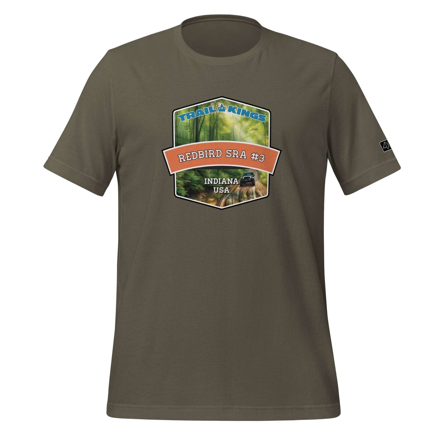 Trail Kings: Redbird SRA #3 - Unisex t-shirt  in  Army / 3XL  -  4XOD