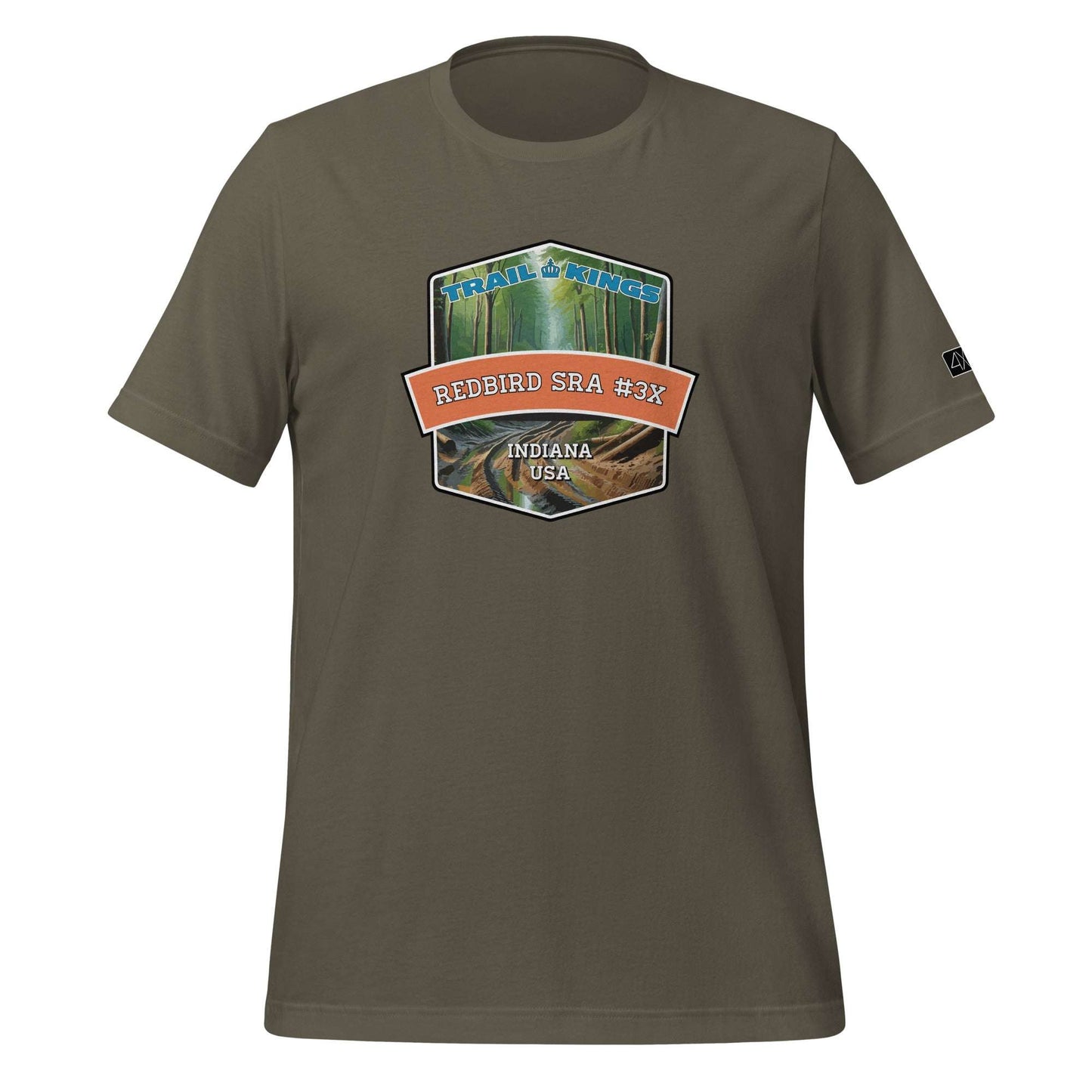 Trail Kings: Redbird SRA #3x - Unisex t-shirt  in  Army / 3XL  -  4XOD