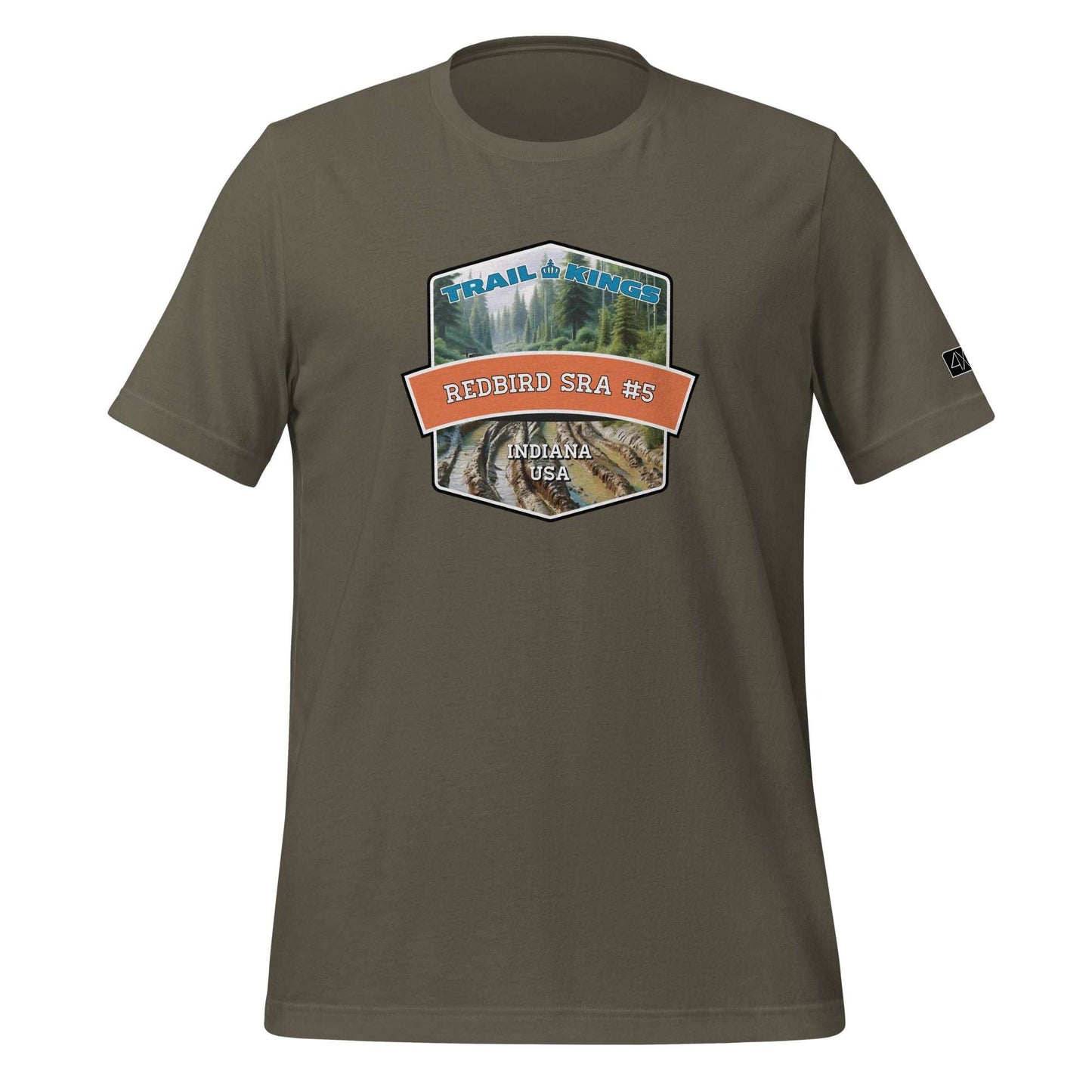 Trail Kings: Redbird SRA #5 - Unisex t-shirt  in  Army / 3XL  -  4XOD