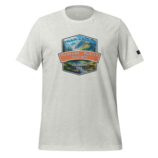 Trail Kings: Picayune - Placer Gulches - Unisex t-shirt