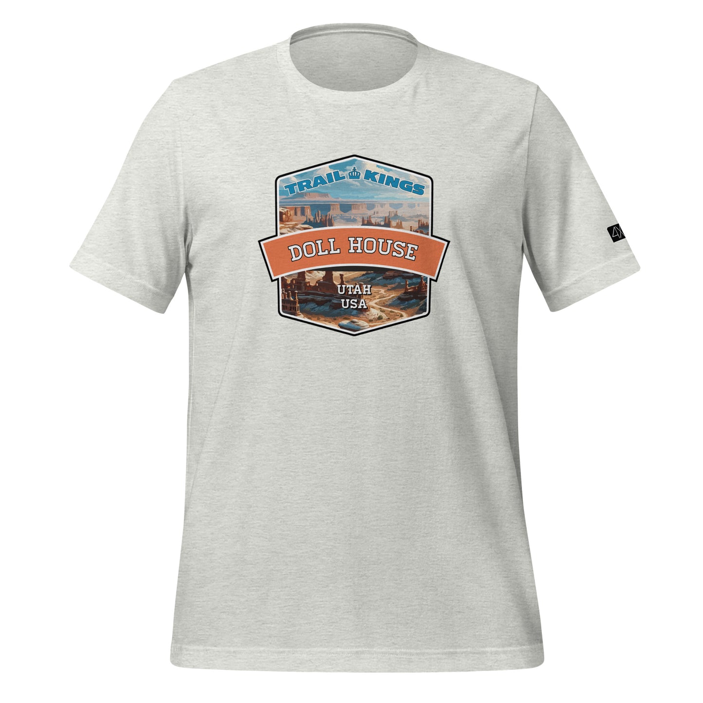 Trail Kings: Doll House - Unisex t-shirt  in  Ash / 3XL  -  4XOD: Gear Up, Stand Out - Adventure Awaits!