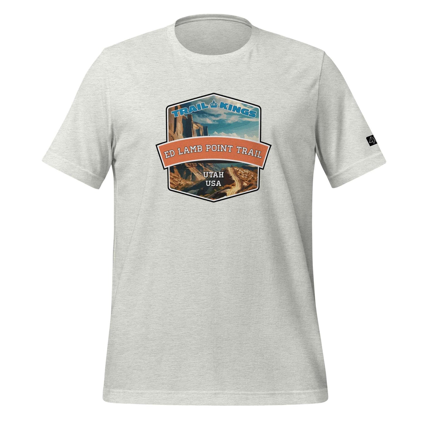 Trail Kings: Ed Lamb Point Trail - Unisex t-shirt  in  Ash / 3XL  -  4XOD