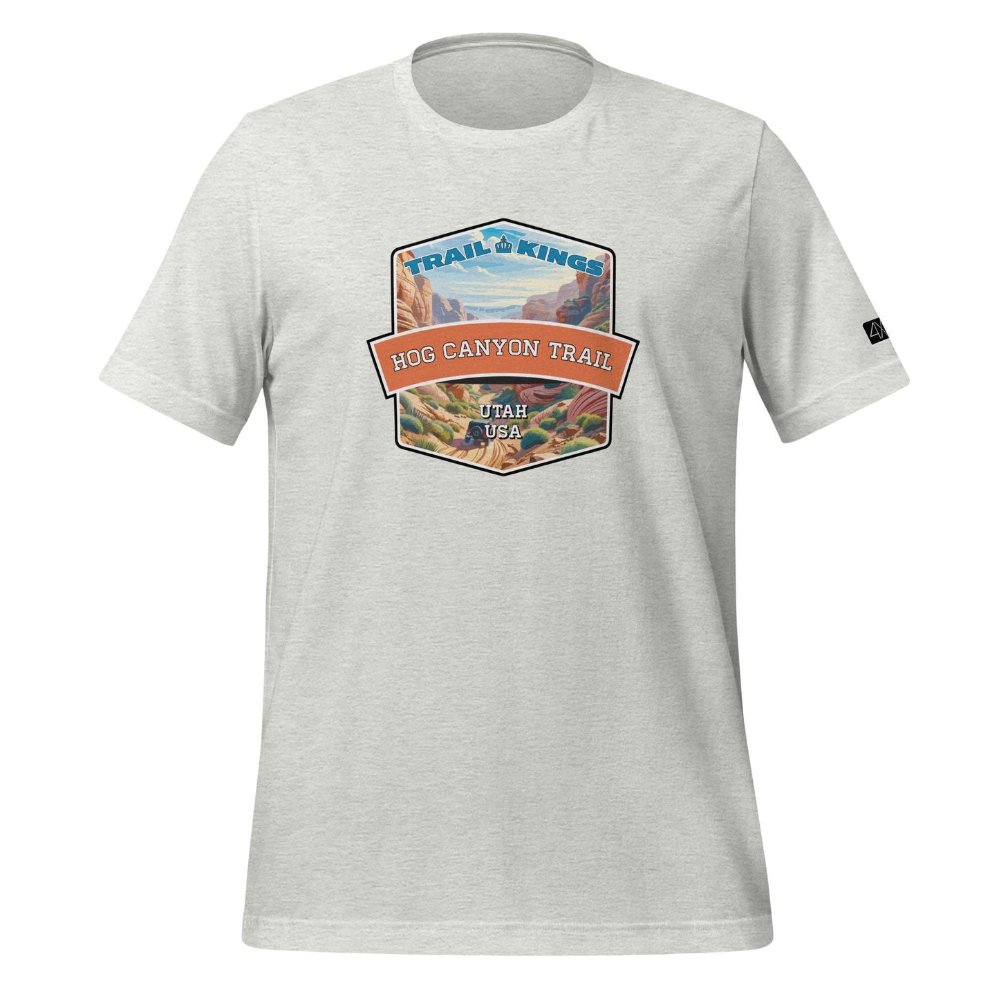 Trail Kings: Hog Canyon Trail - Unisex t-shirt  in  Ash / 3XL  -  4XOD