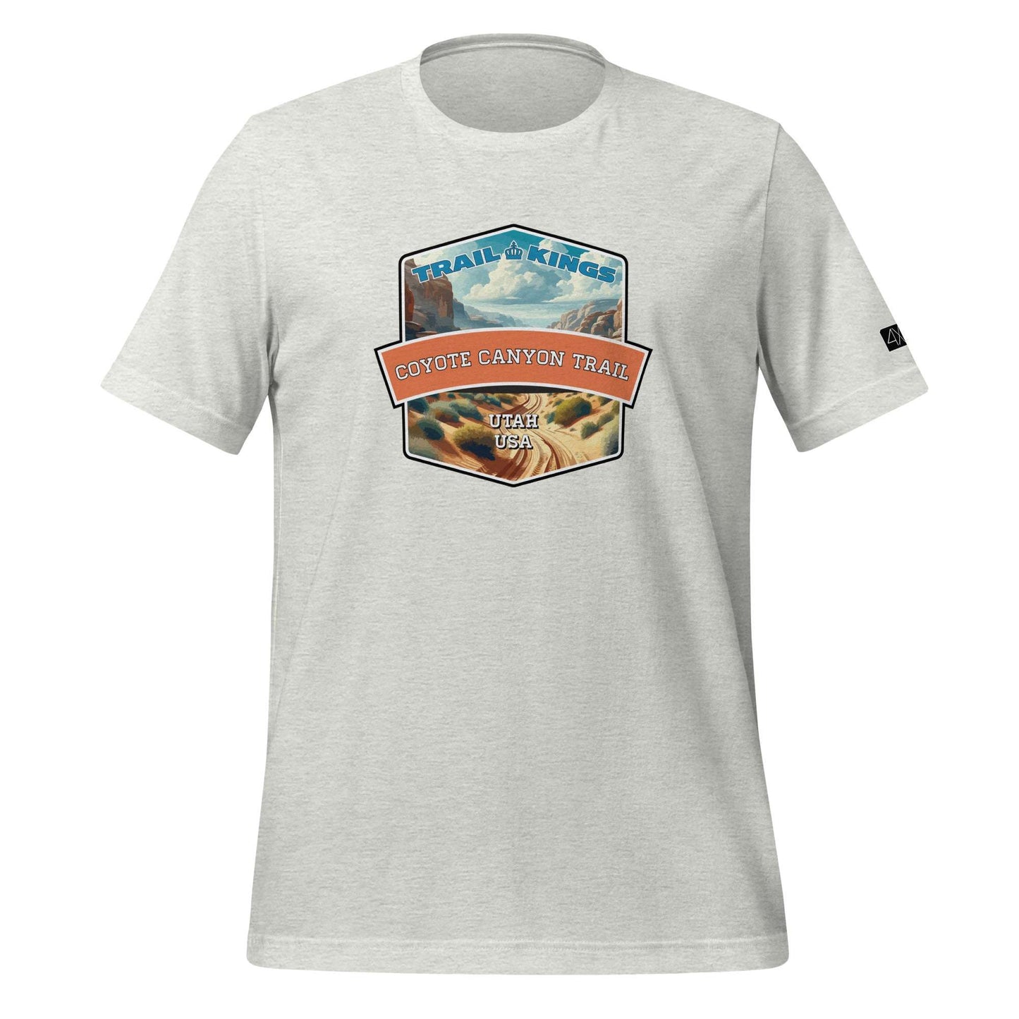 Trail Kings: Coyote Canyon Trail - Unisex t-shirt  in  Ash / 3XL  -  4XOD