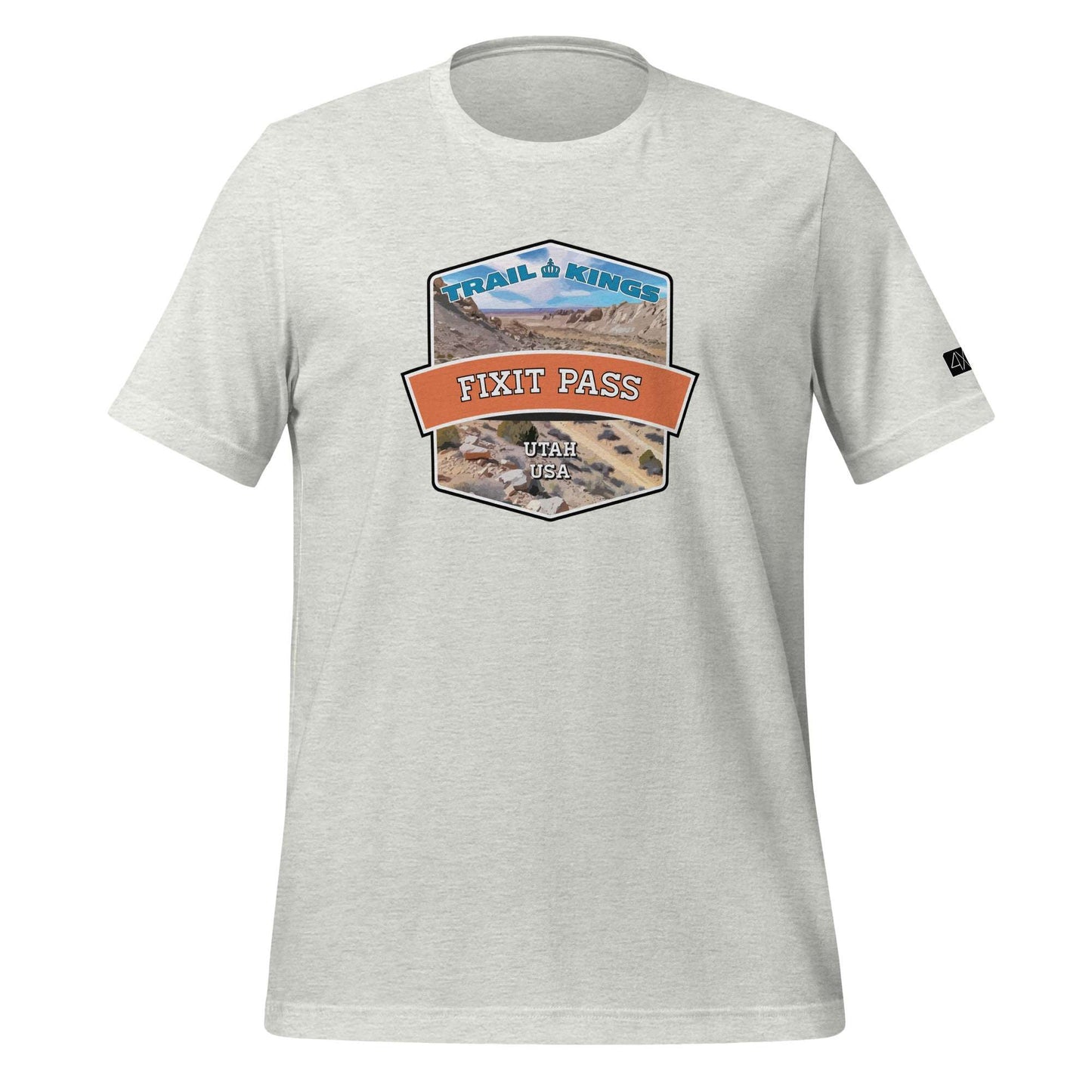 Trail Kings: Fixit Pass - Unisex t-shirt  in  Ash / 3XL  -  4XOD