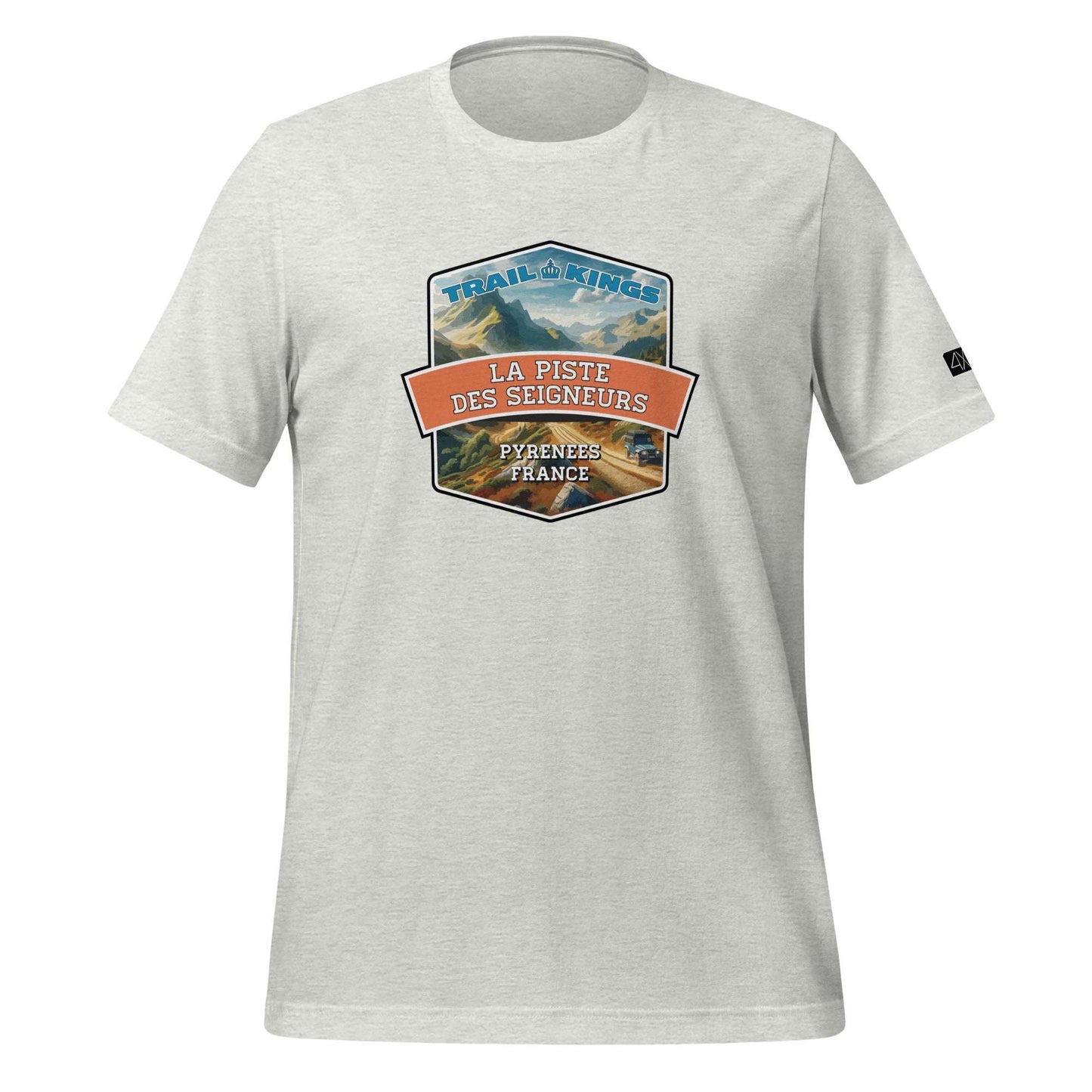 Trail Kings: La Piste des Seigneurs - Unisex t-shirt  in  Ash / 3XL  -  4XOD