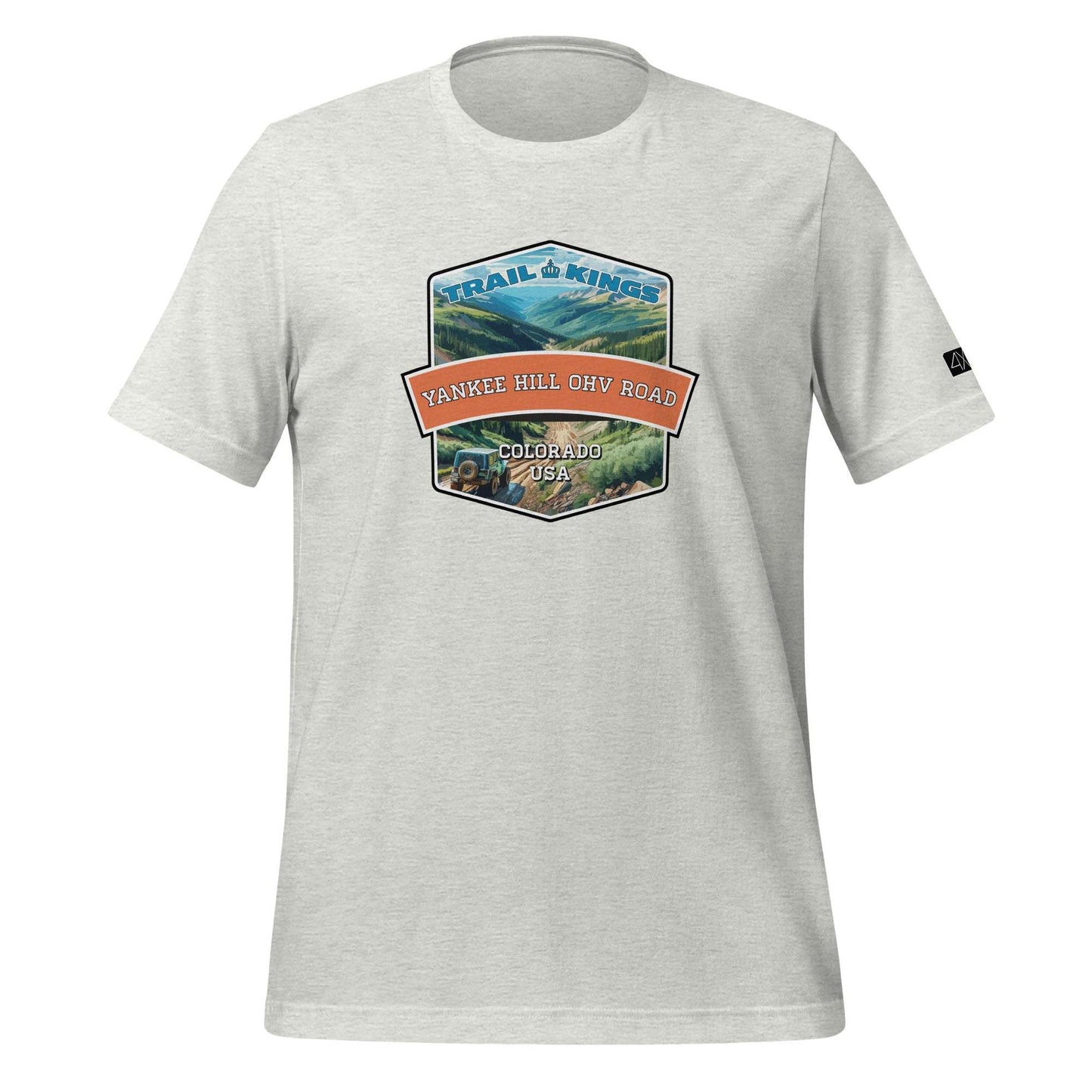 Trail Kings: Yankee Hill OHV Road - Unisex t-shirt  in  Ash / 3XL  -  4XOD