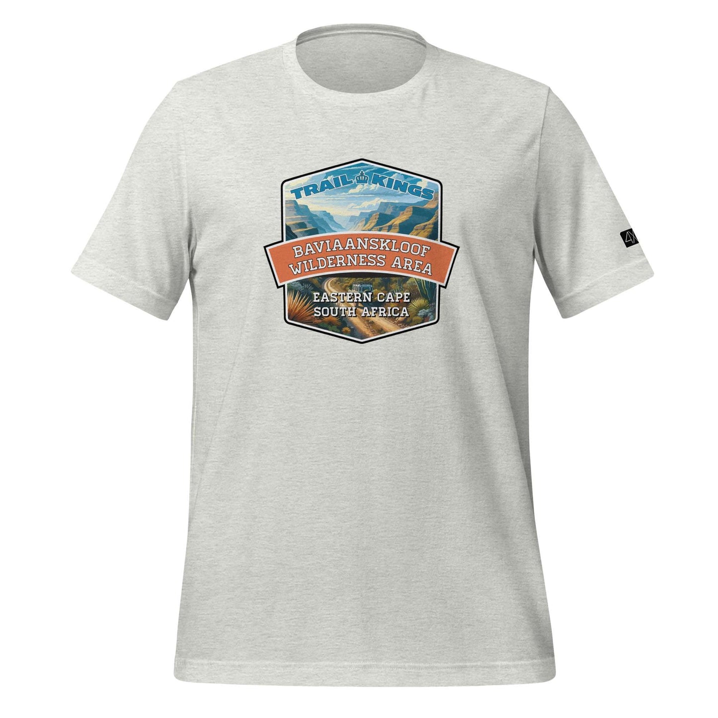 Trail Kings: Baviaanskloof Wilderness Area - Unisex t-shirt  in  Ash / 3XL  -  4XOD