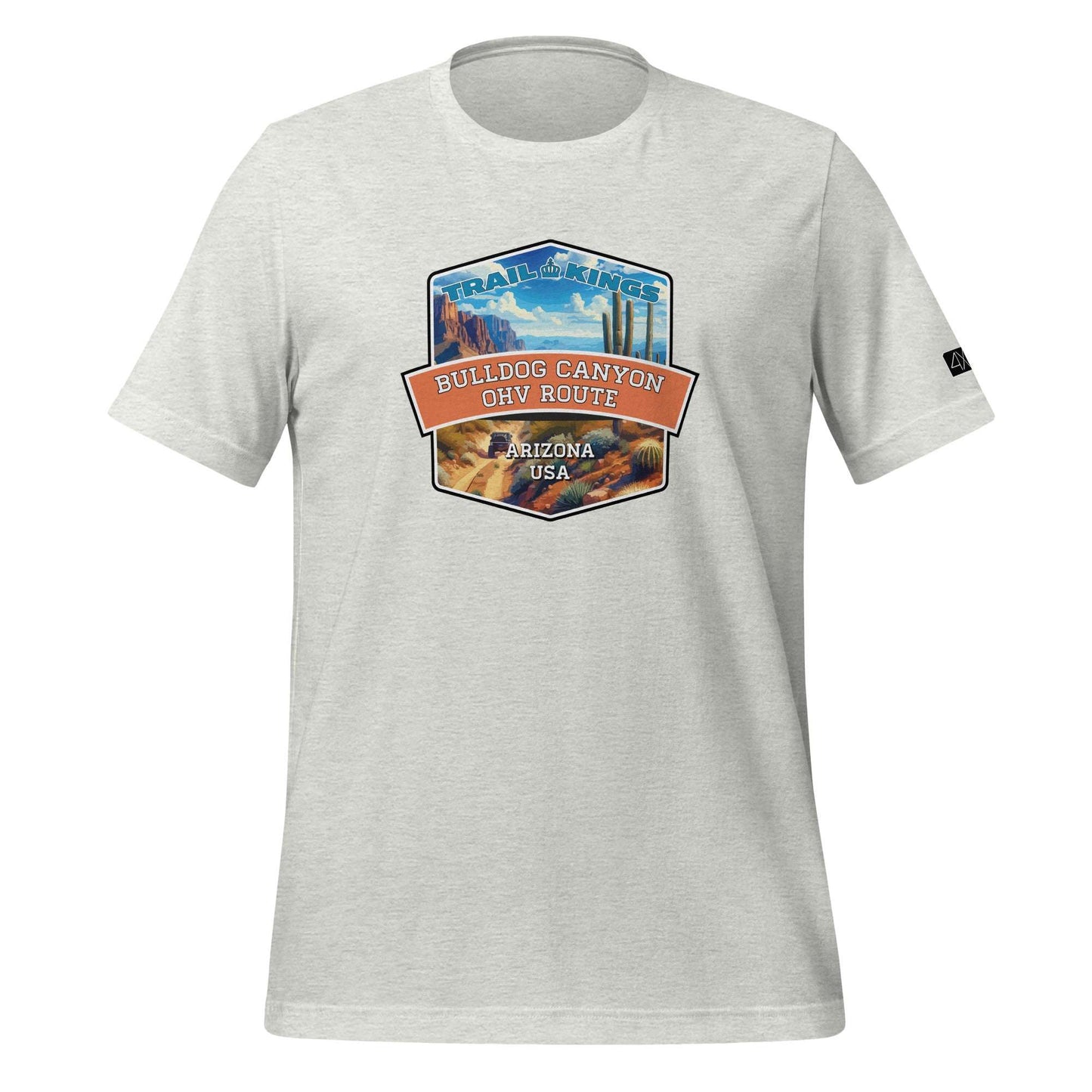 Trail Kings: Bulldog Canyon OHV Route - Unisex t-shirt  in  Ash / 3XL  -  4XOD