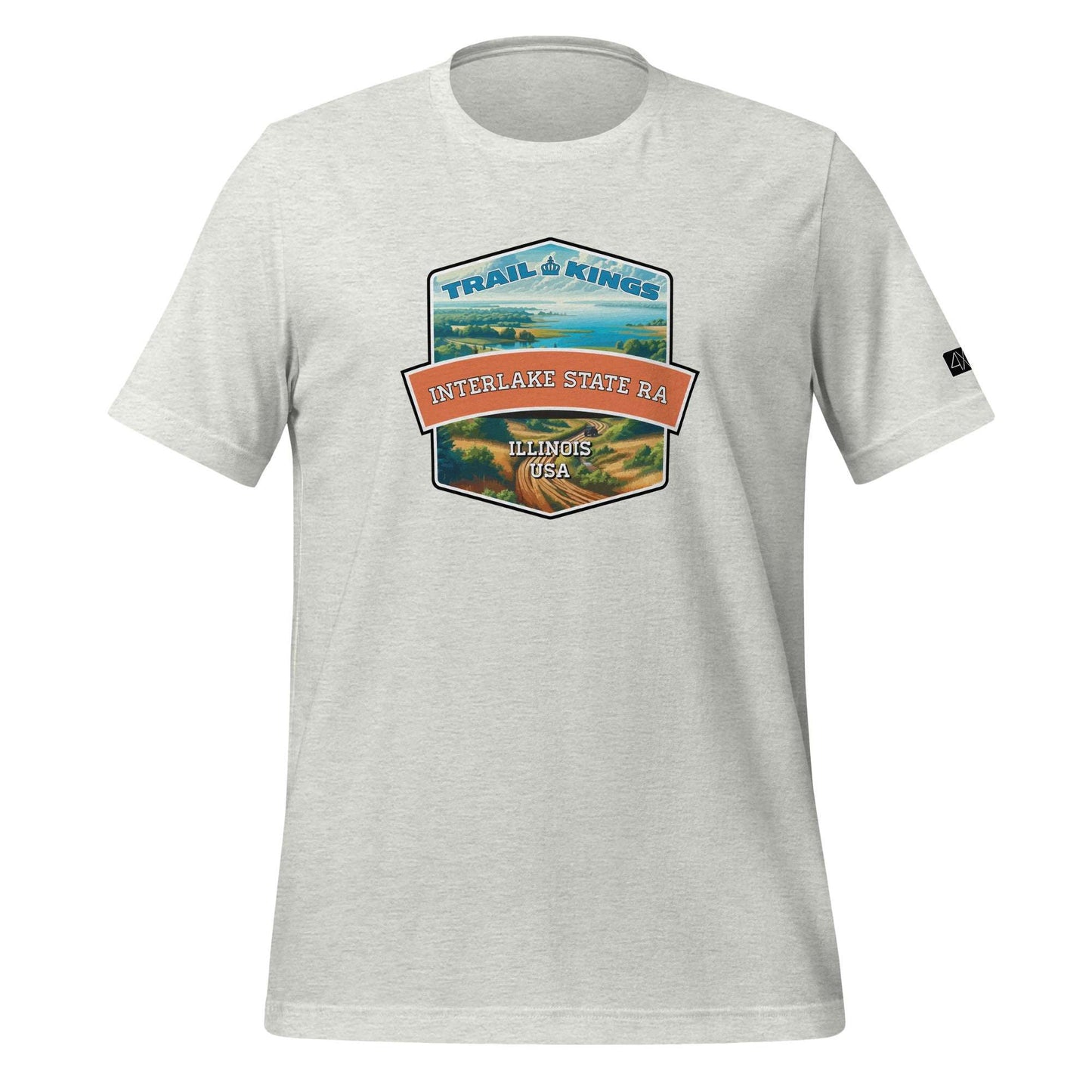 Trail Kings: Interlake State Recreation Area - Unisex t-shirt  in  Ash / 3XL  -  4XOD