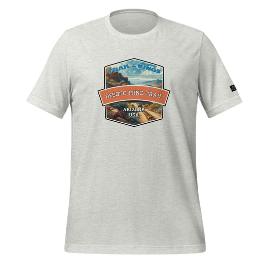 Trail Kings: Desoto Mine Trail - Unisex t-shirt  in  Ash / 3XL  -  4XOD