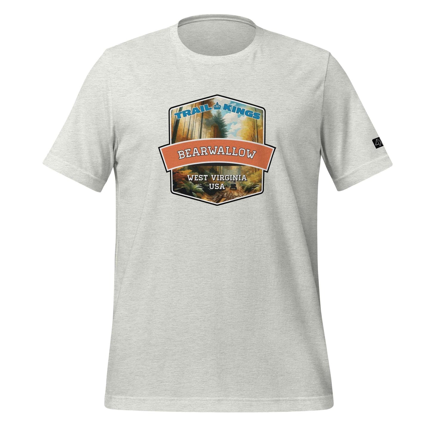 Trail Kings: Bearwallow - Unisex t-shirt  in  Ash / 3XL  -  4XOD