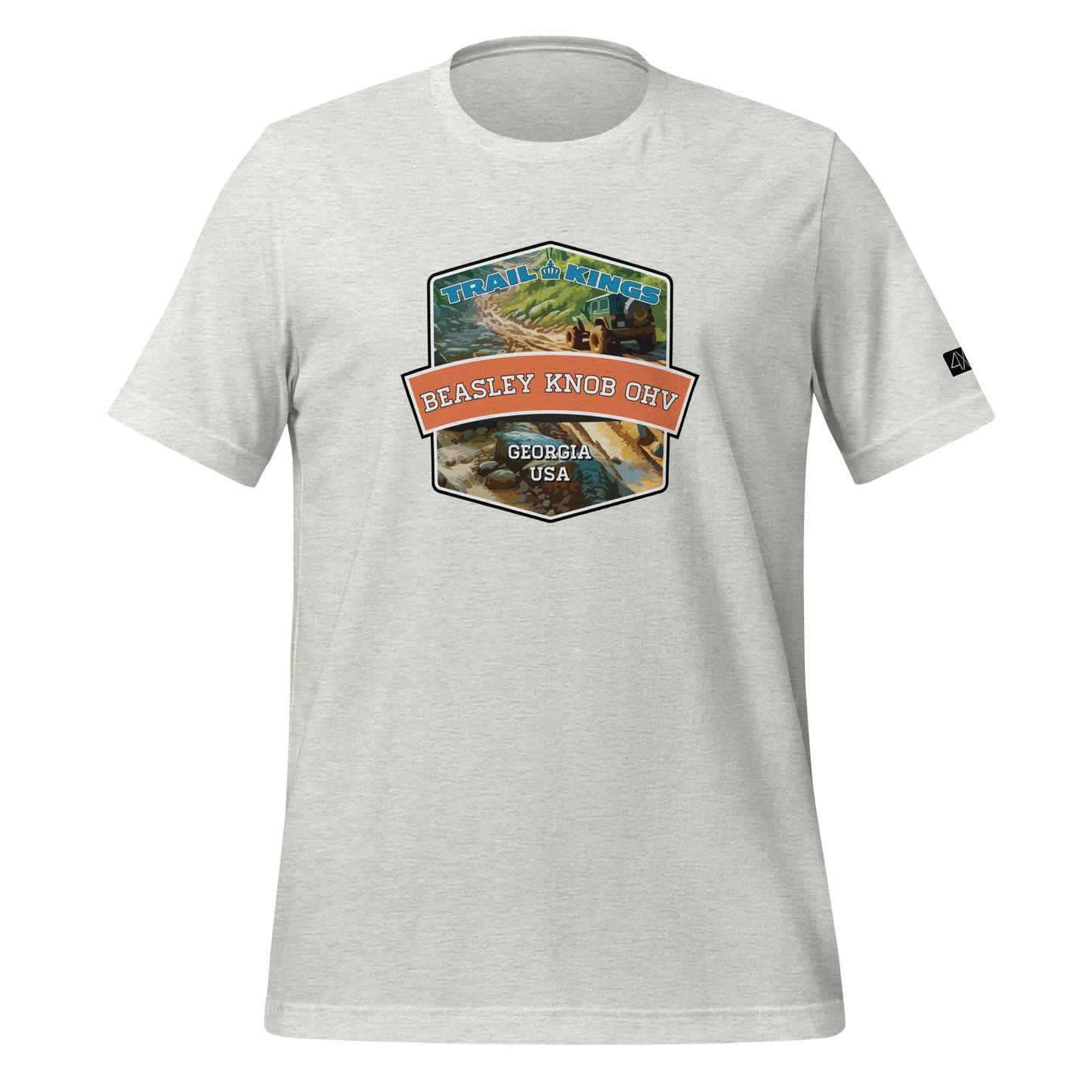 Trail Kings: Beasley Knob OHV - Unisex t-shirt  in  Ash / 3XL  -  4XOD